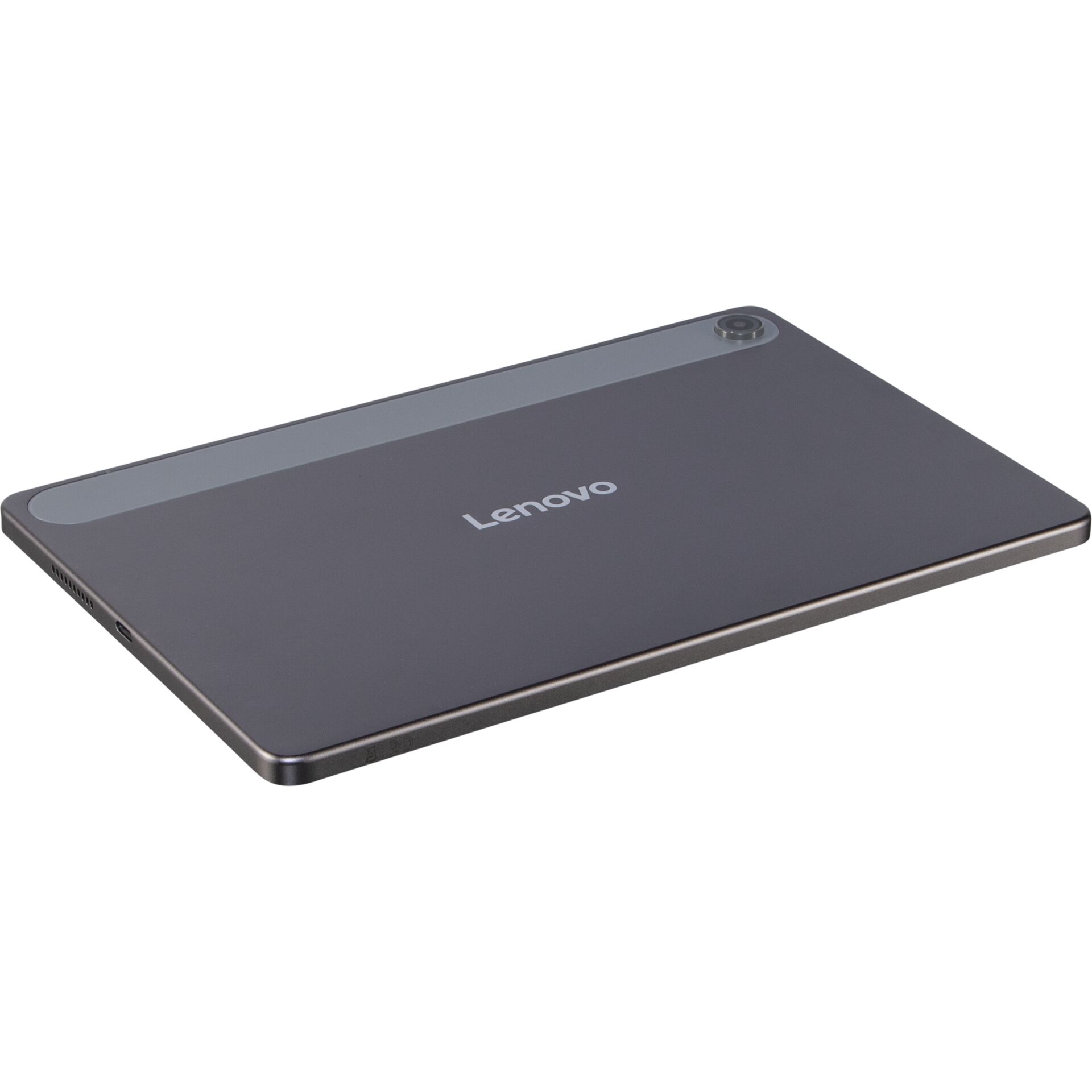 Tablet, Lenovo, graues Gehäuse, Rückkamera, USB-C-Anschluss
