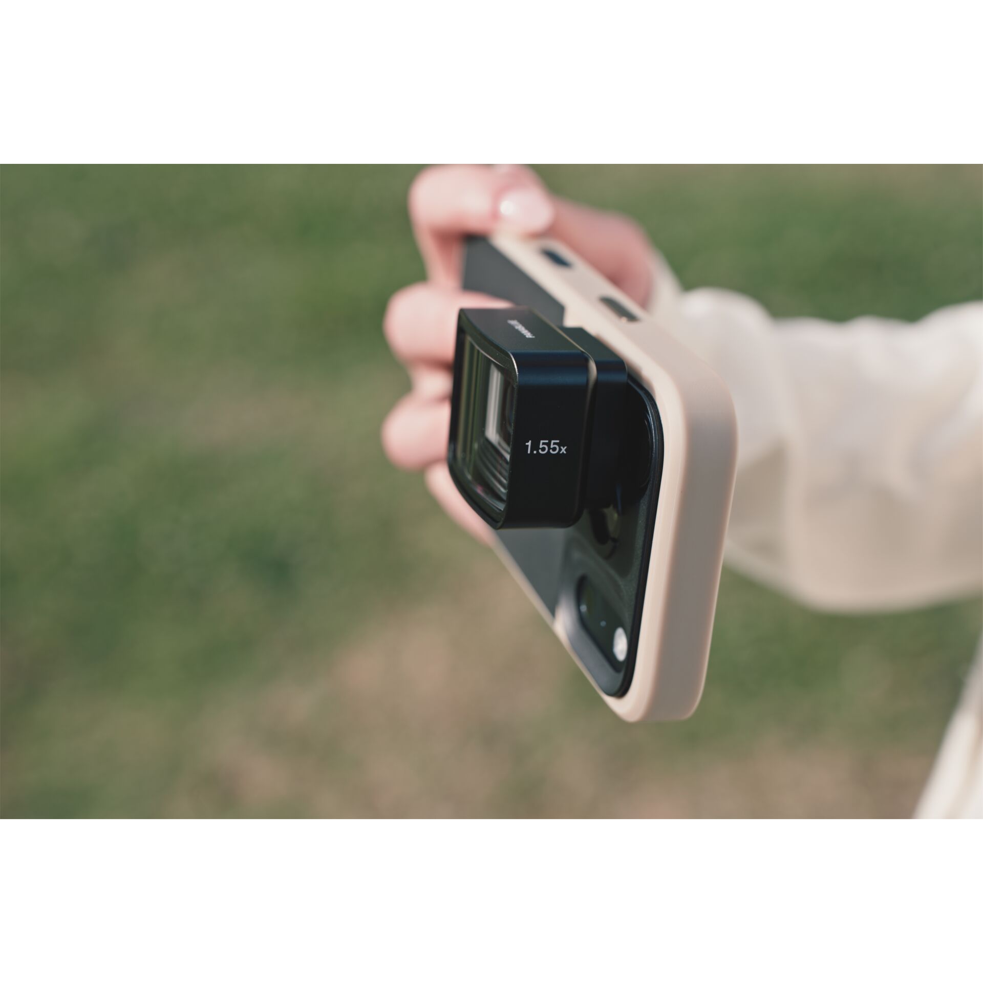 Actionkamera, Objektiv, Pop-up-Blitz, blaue Kamera, Moment-Handheld, Aufnahmeobjektiv, Kamera, Smartphone-Accessory, 1.55x, Weitwinkeladapter, Objektivaufsatz, Linsenseiger, Kamera-Objektiv, 1.55x Zoom, Smartphone-Linse