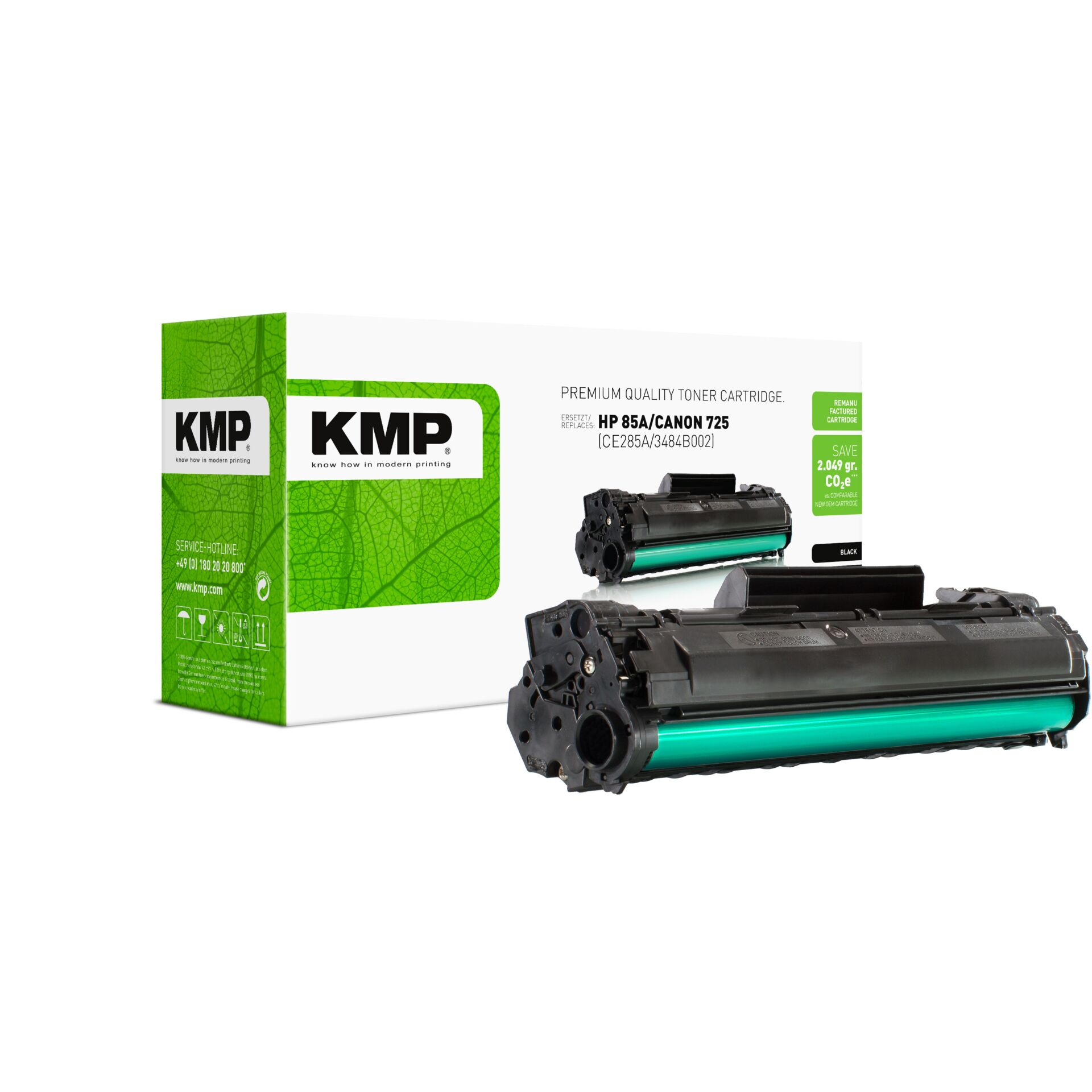 Maschine, Tonerpatrone, Drucker Zubehör, Wiederaufbereitete Patrone, Schwarzer Toner, Canon HP kompatibel
