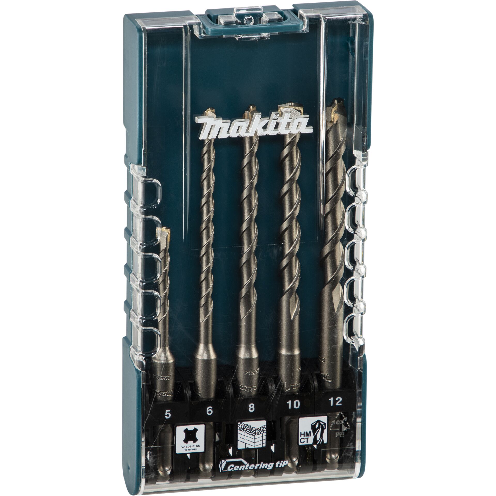 Makita E-15724 SDS-Plus  Betonbohrer-Set 5-tlg.