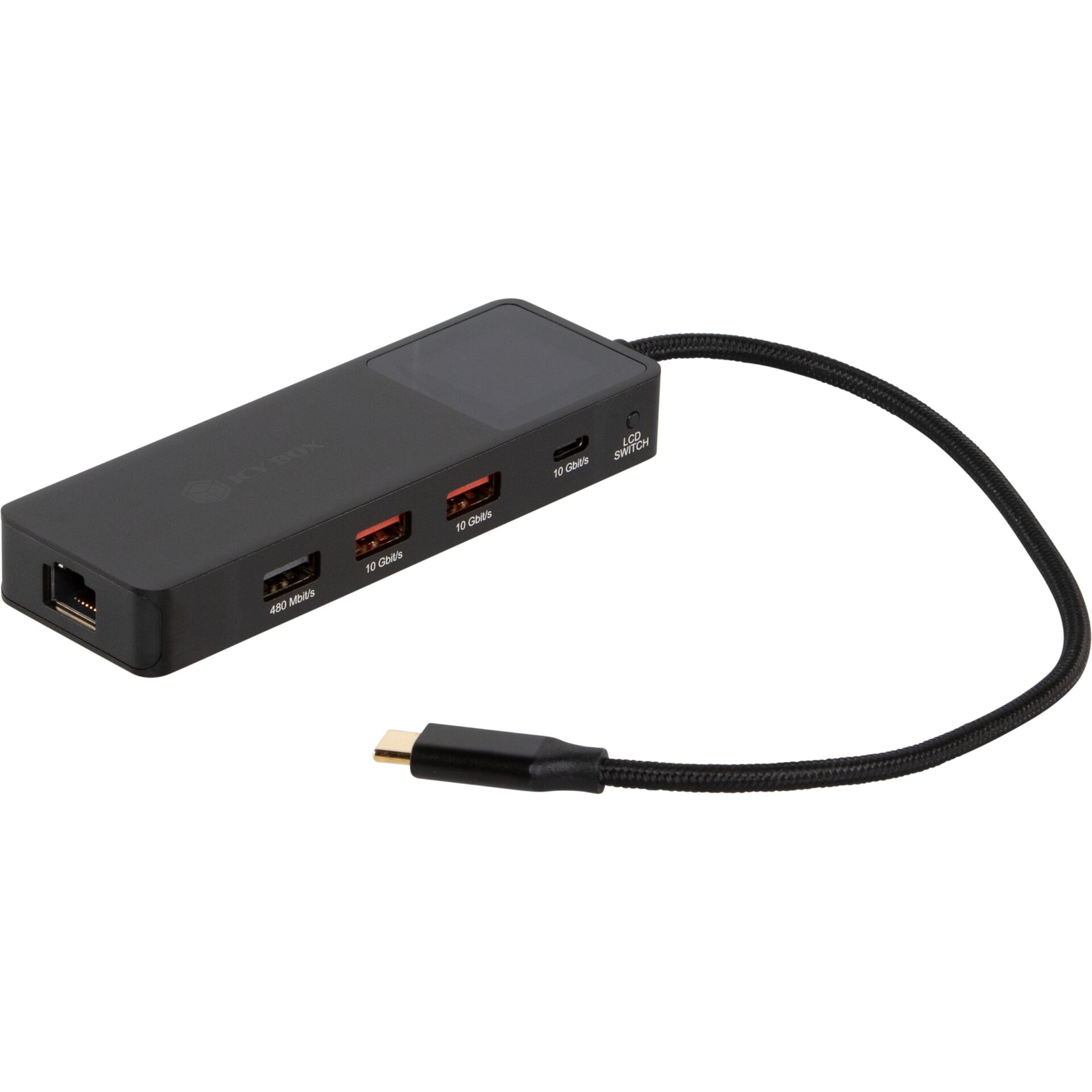 ICY BOX Spade Dock 4038  7-in-1 DockingStation