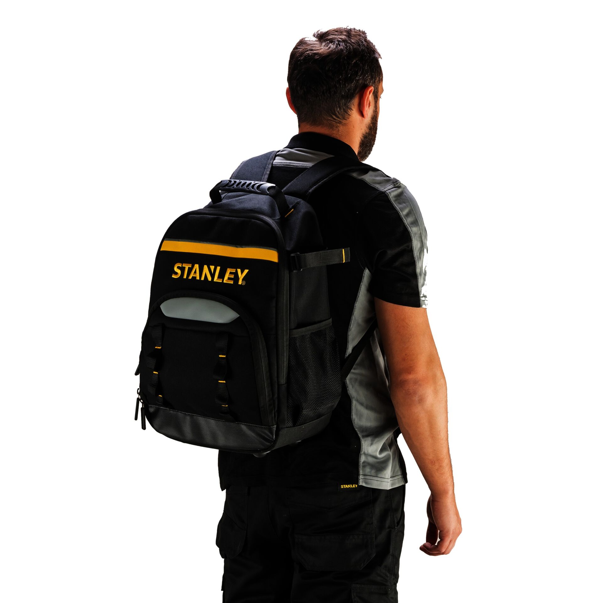 Rucksack, Rucksack, Schwarz, Gelb, Stanley