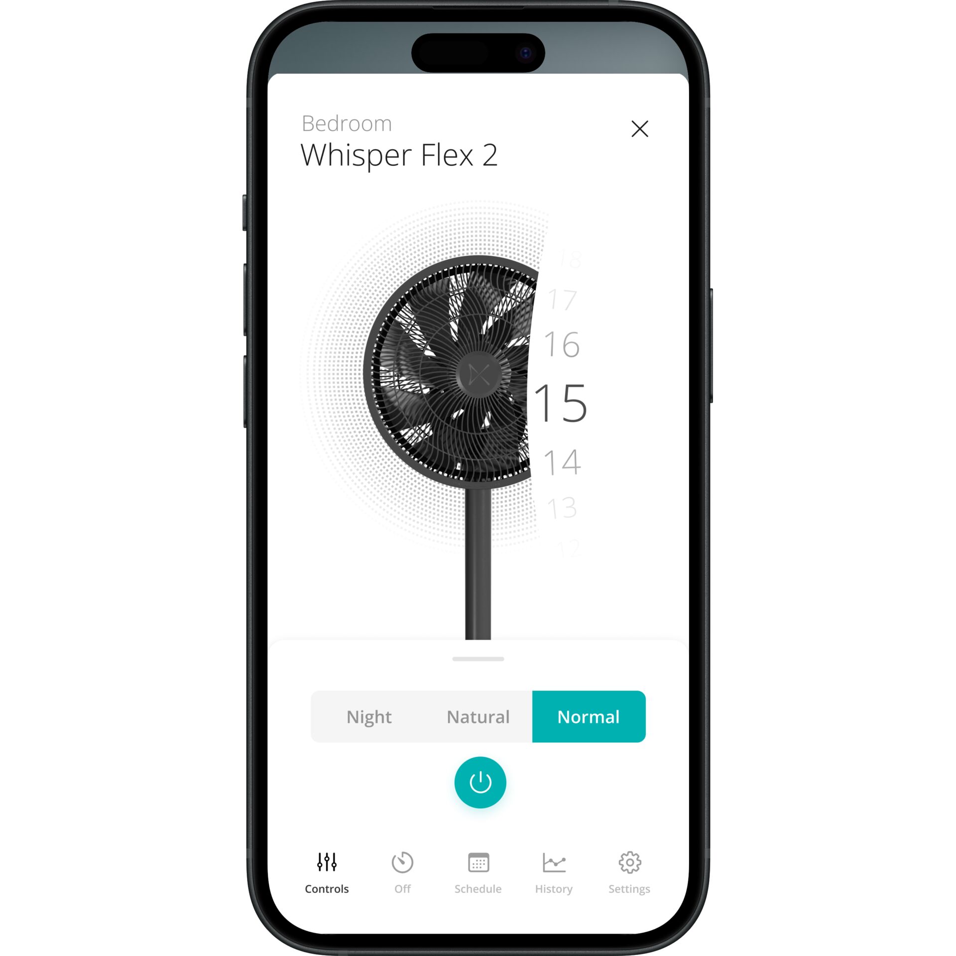 Ventilator, Tischventilator, USB, Schwarz, verstellbar