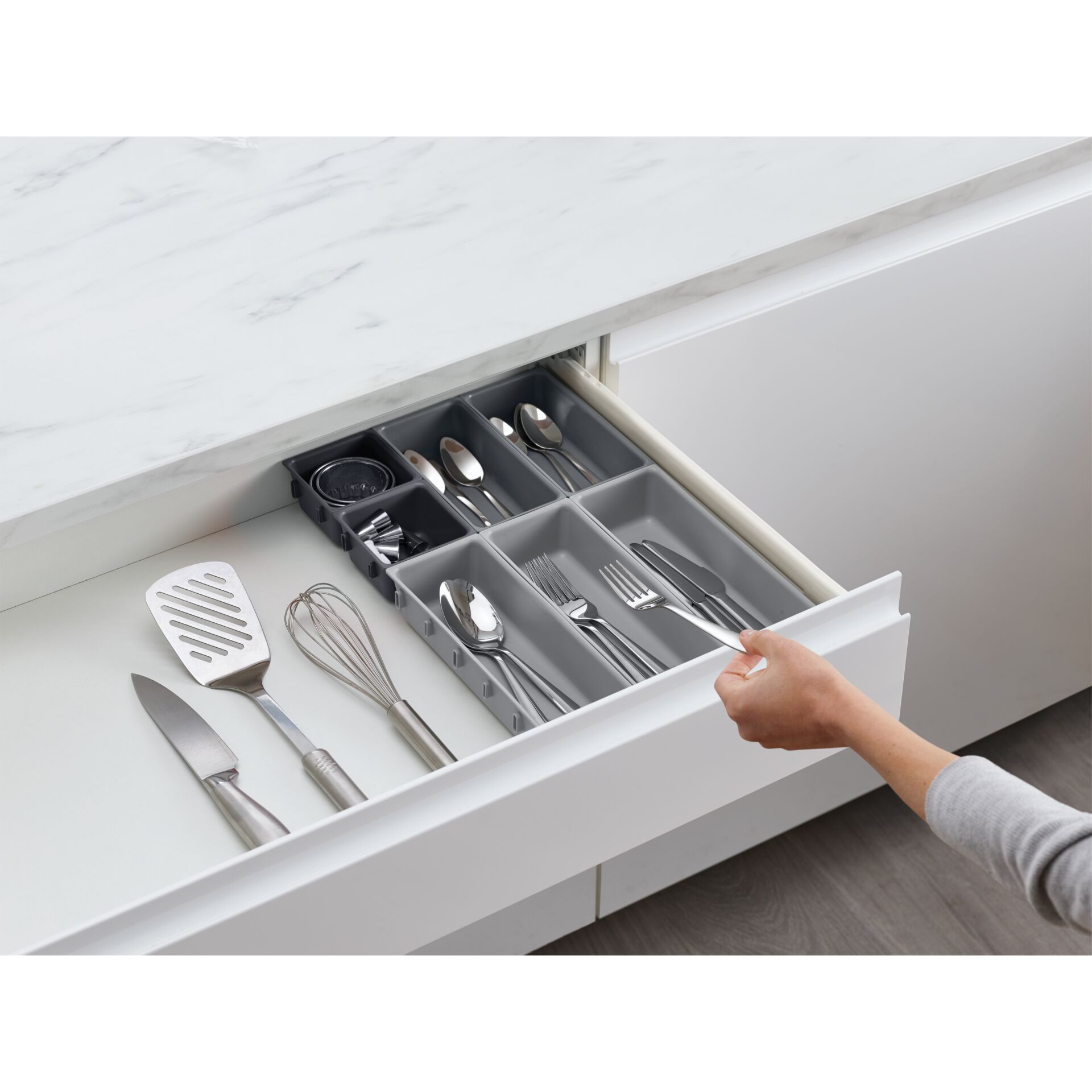 Schublade, Mobiliar, Messer, Gabel, Löffel