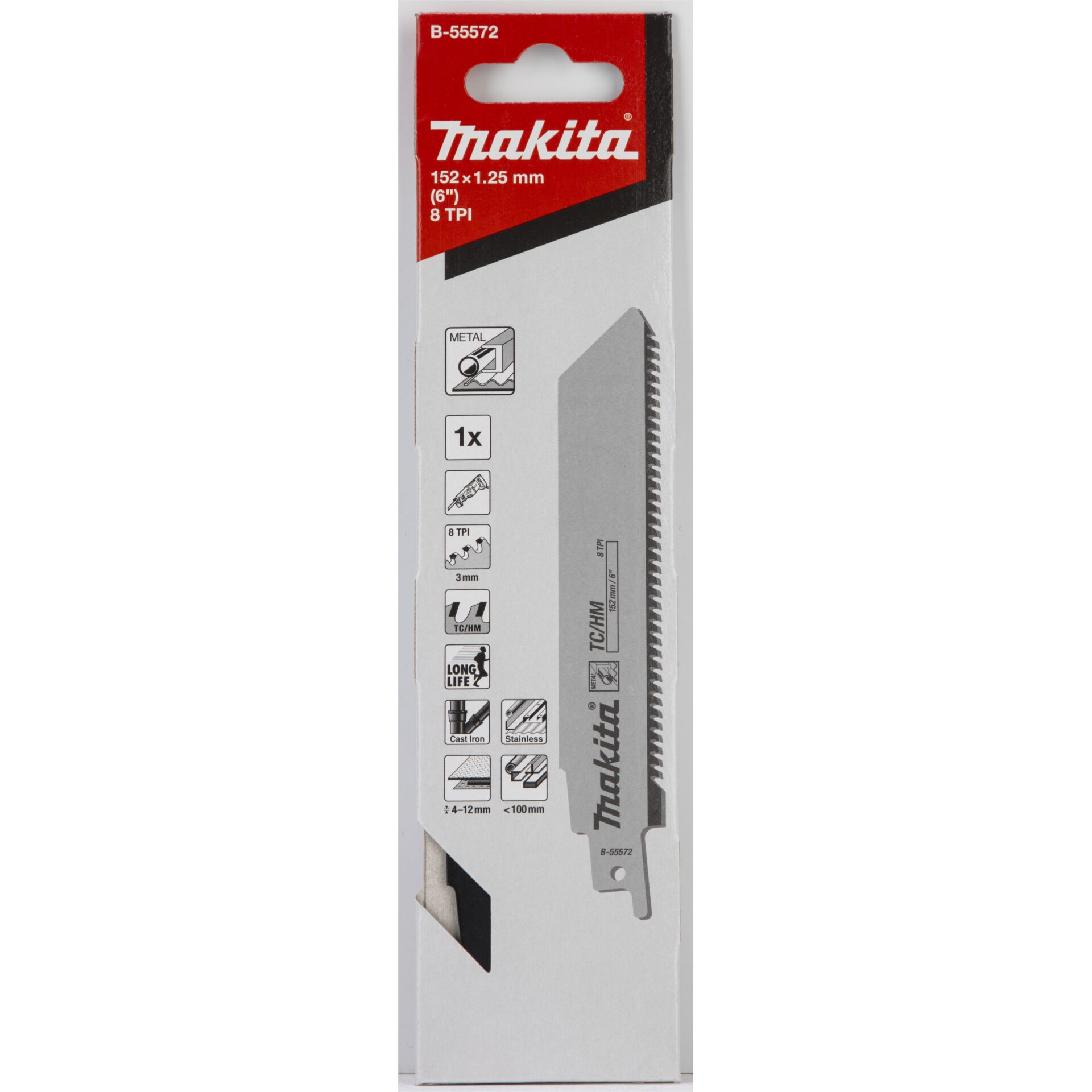 145835 Makita Reciproblatt TC 152/8T | 145835