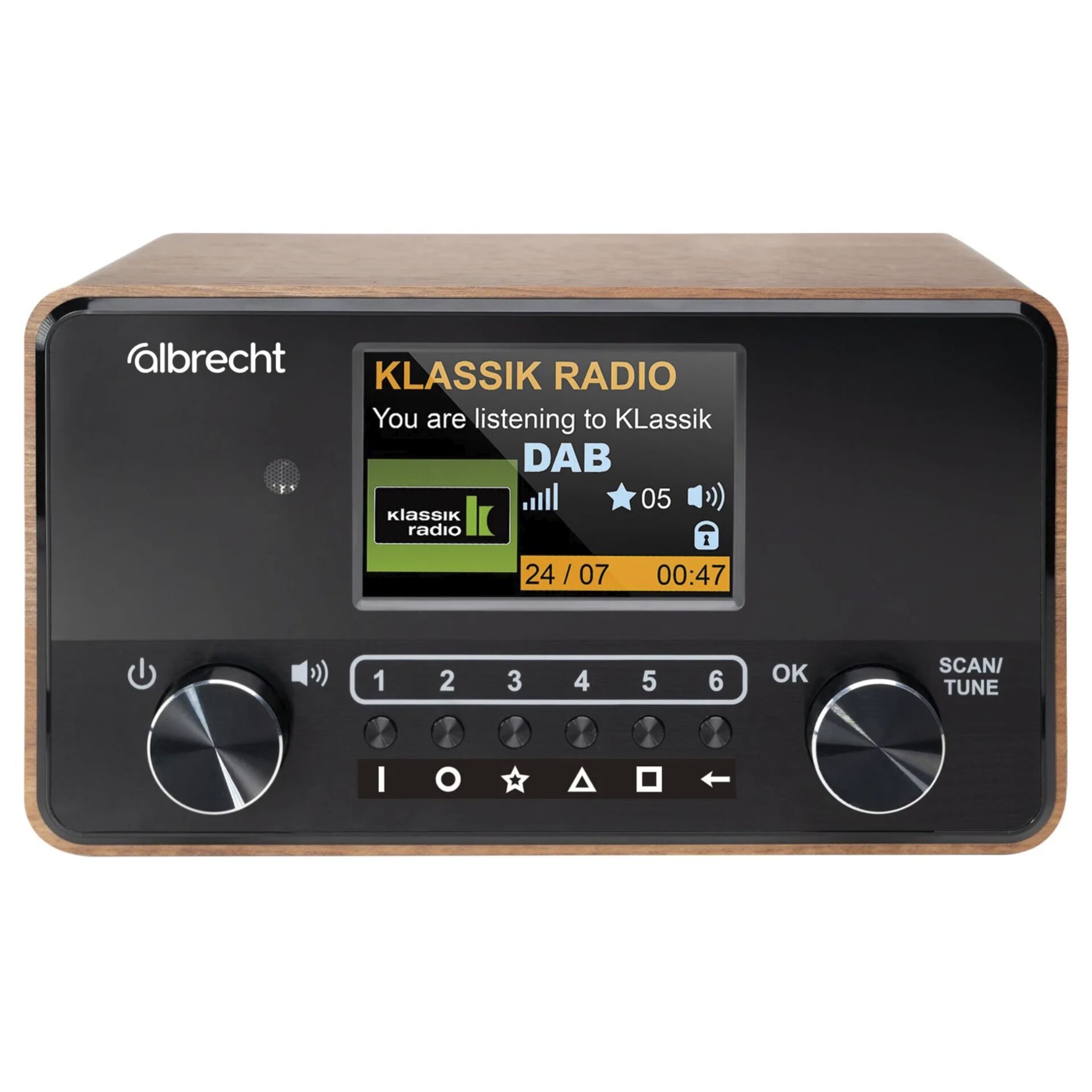 Albrecht DR 866 Senioren- und Blindenradio Elektronik, Radio