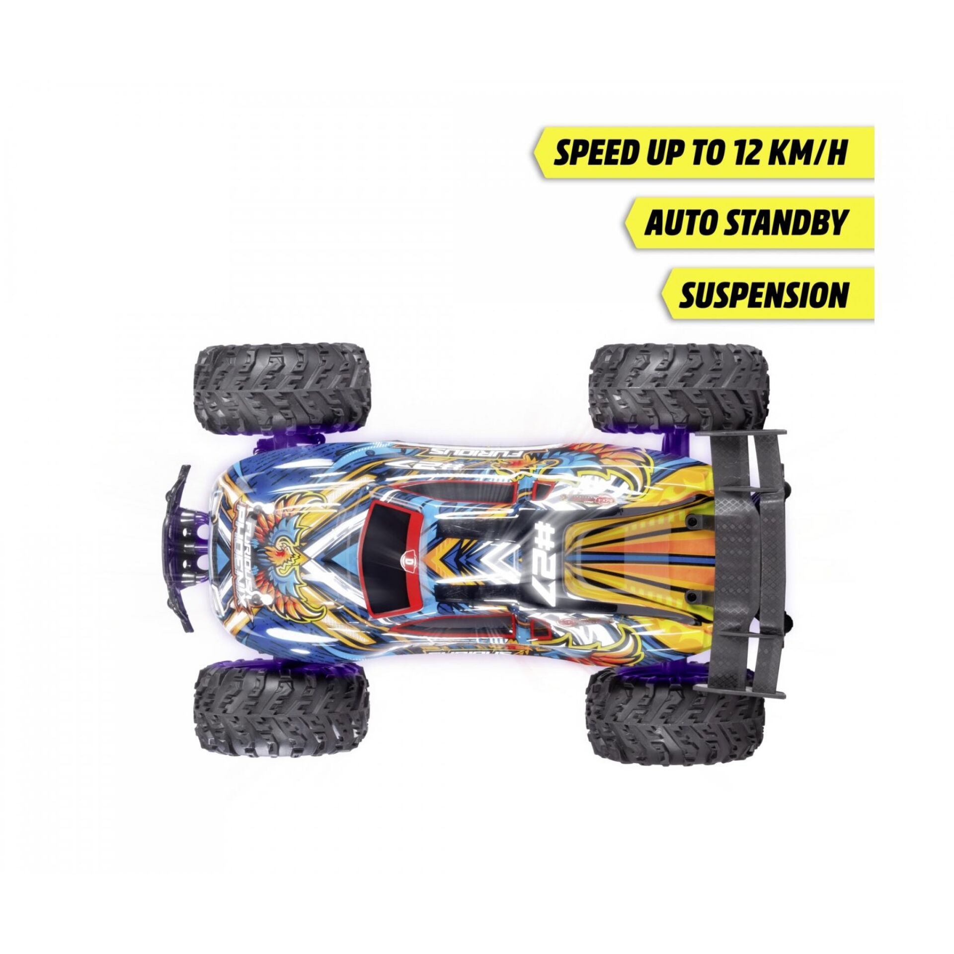 RC-Auto, Fernbedienung, Offroad, Federung, Rennwagen