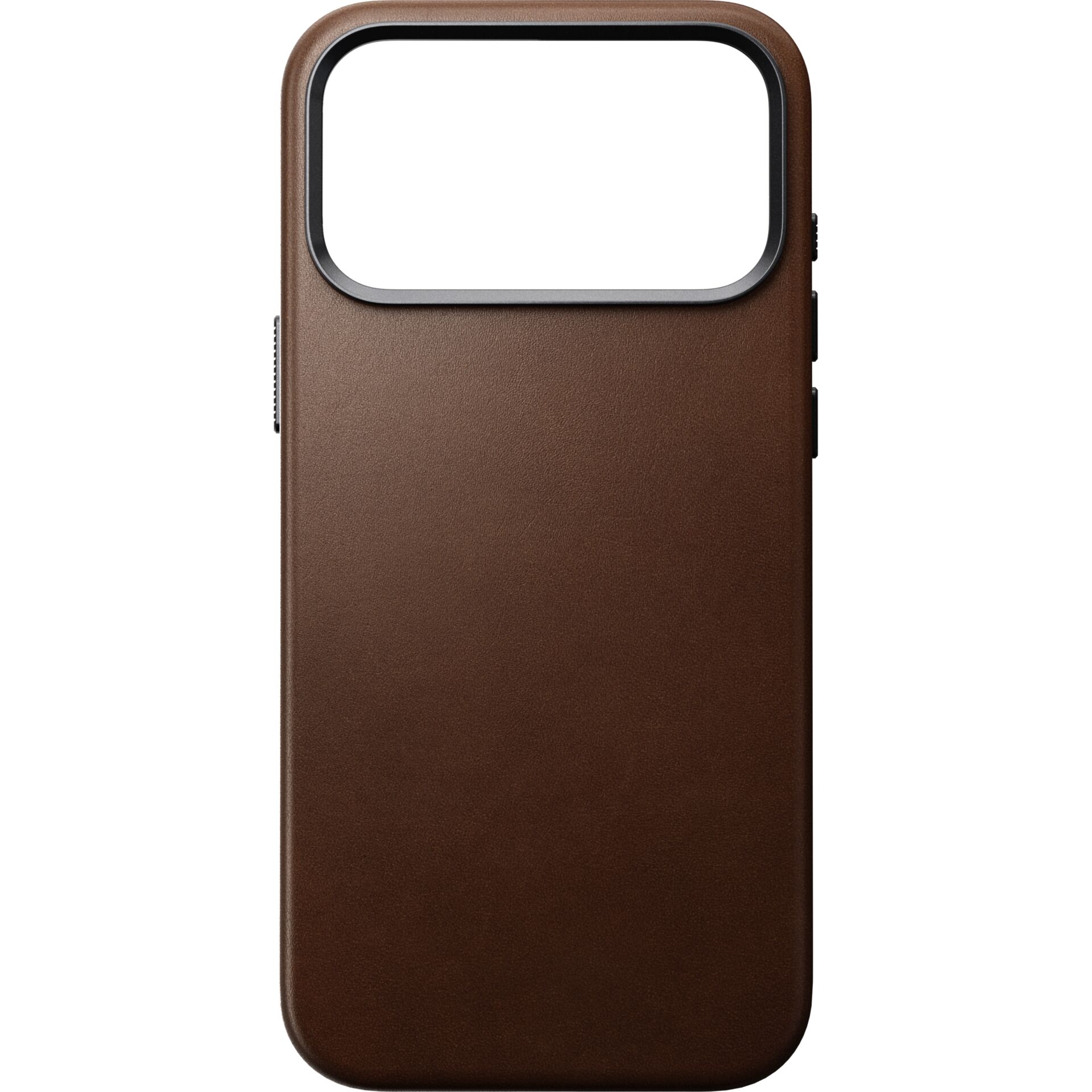 case, braun, leder, kamera, rueckseite