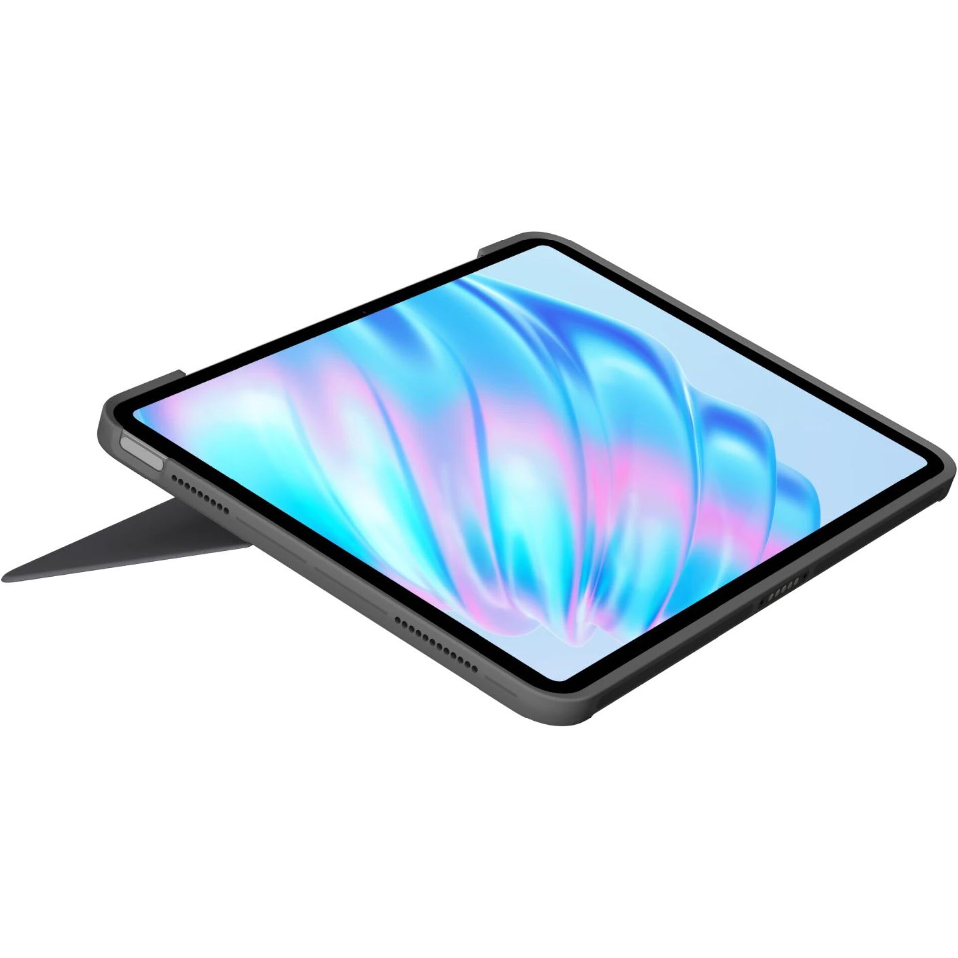 Tablet, Ständer-Tablet, Touchscreen, Blau gradient, Schmale Ränder