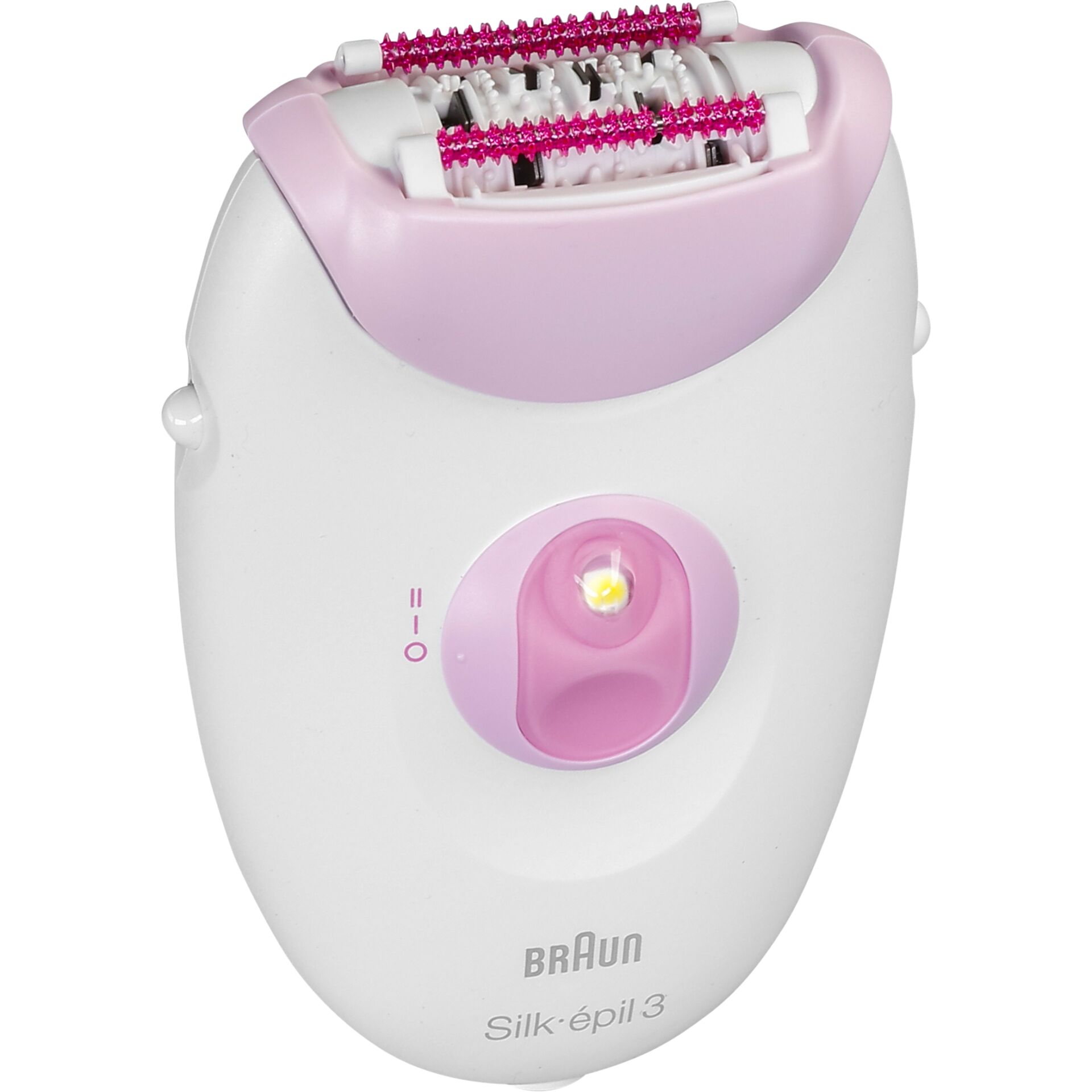 epilator, pink, braun, silk-epil, rotating-roller