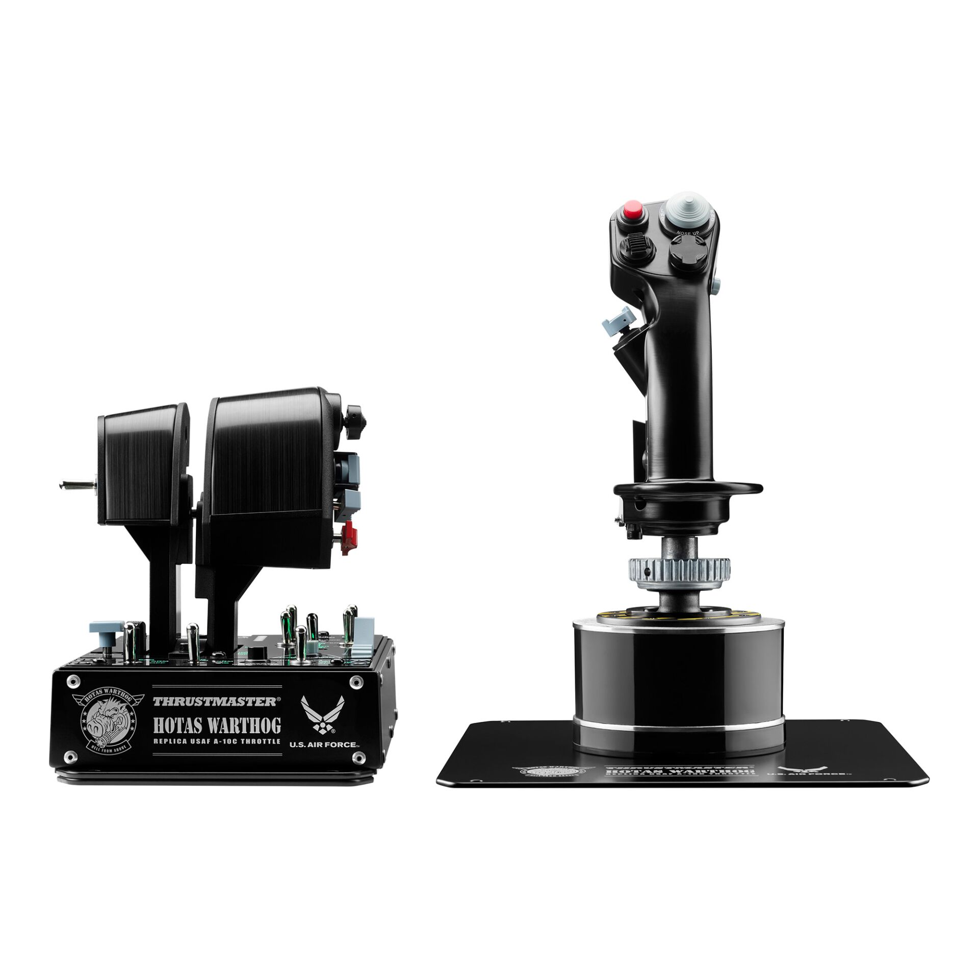 Joystick, Throttle, Black, Flight sim, Control stick
