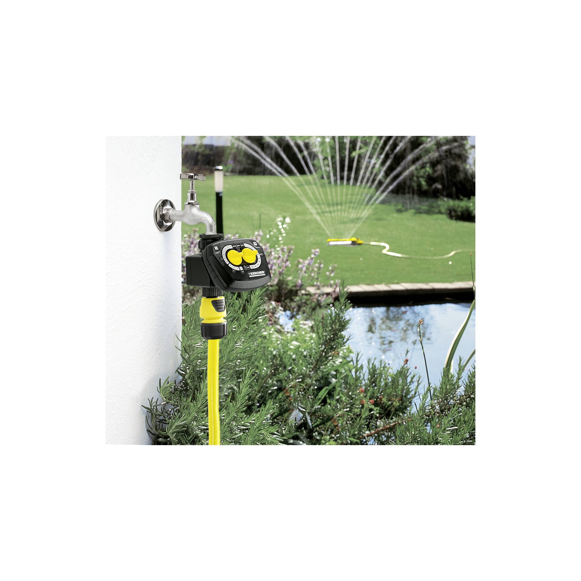 Wasser, Gras, Pflanze, Maschine, Sprinkler