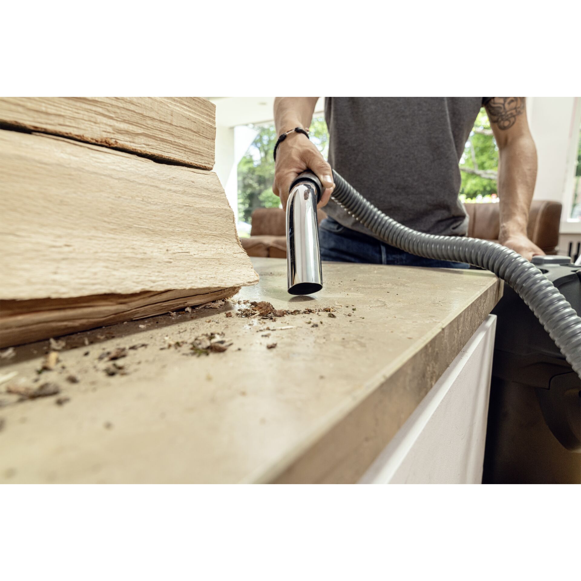 Innenarchitektur, Holz, Erwachsener, Mann, Person