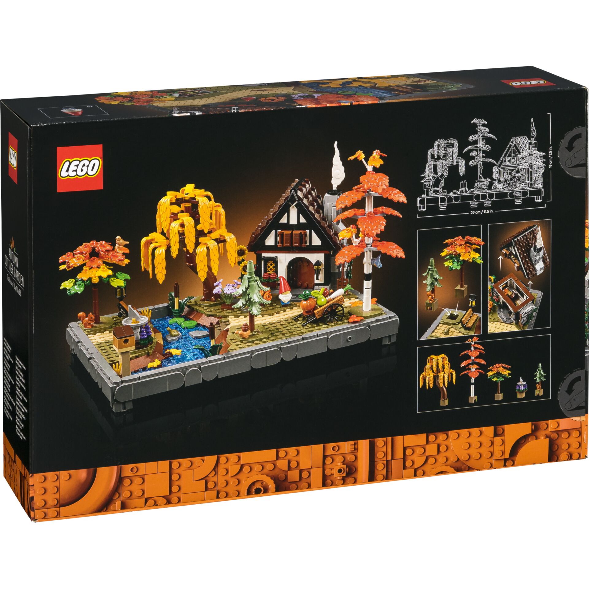 Lego, Szenenbau, Miniatur, Herbstbaum, Baukasten