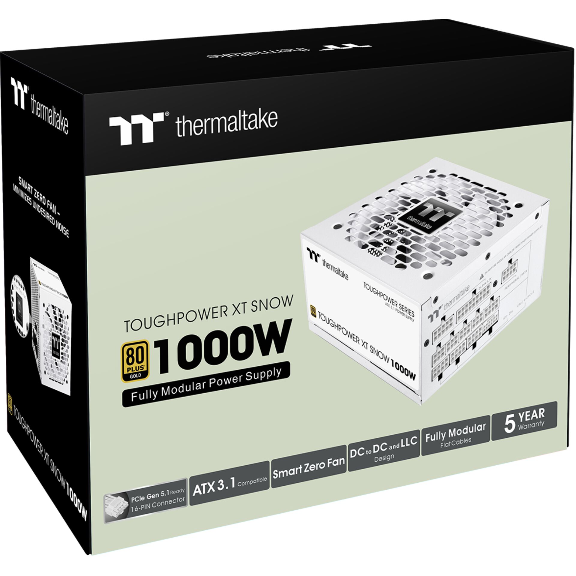 leistung, netzteile, 1000W, ATX3.1, vollständig modularer Netzteil