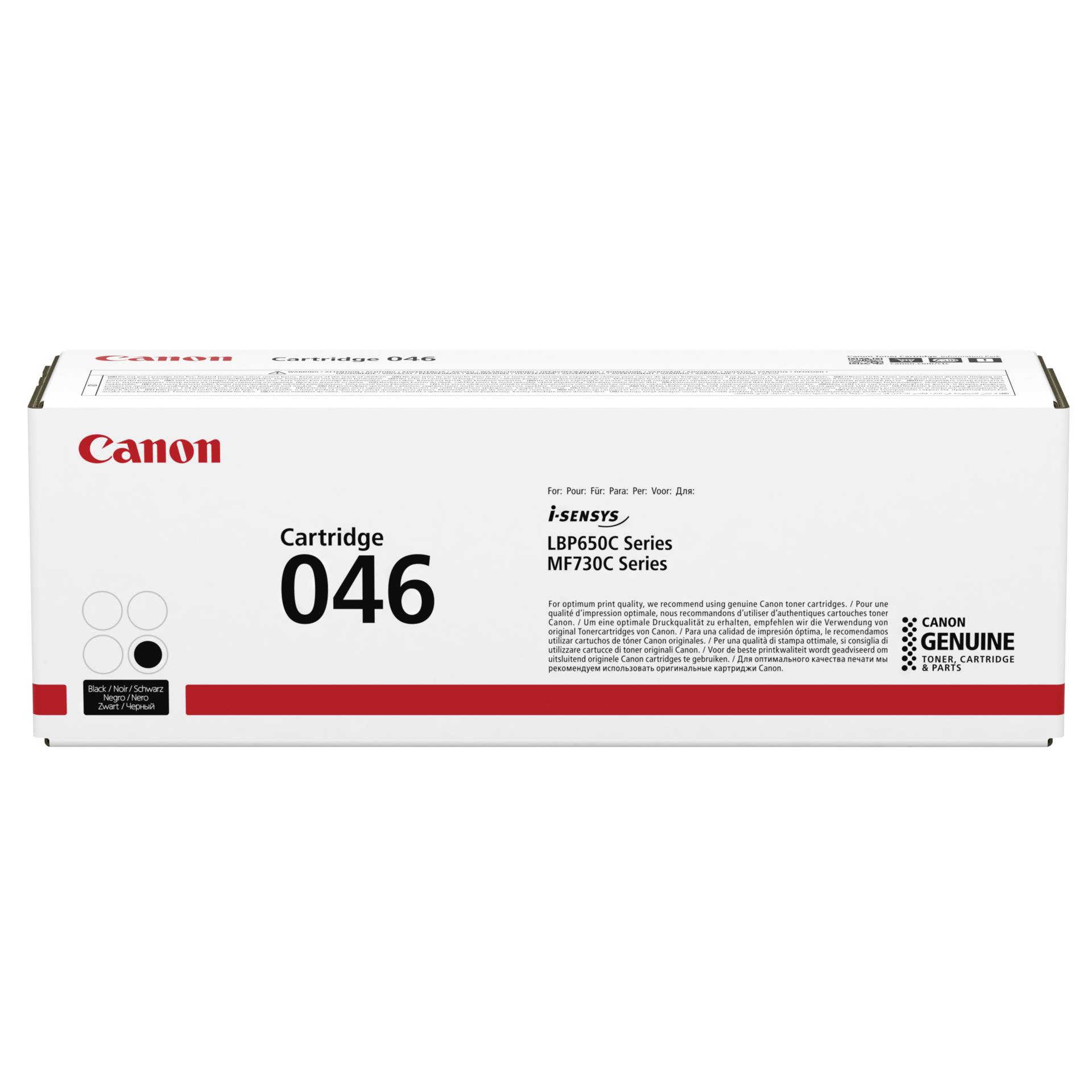 Canon Toner Cartridge 046 BK  schwarz