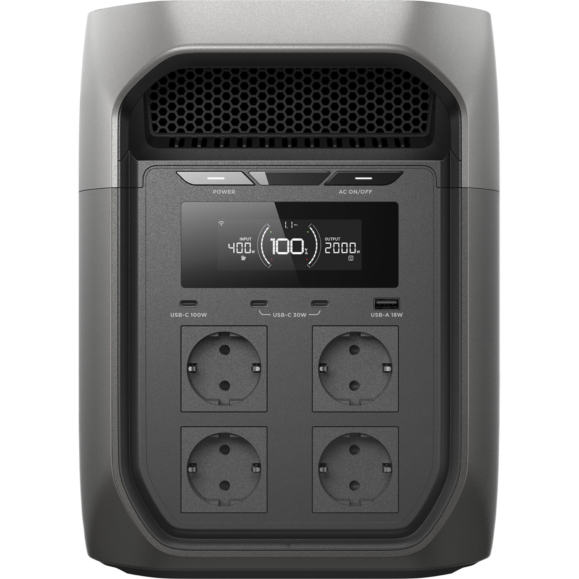 Stromgenerator, Power Station, USBC, Steckdosen, Display