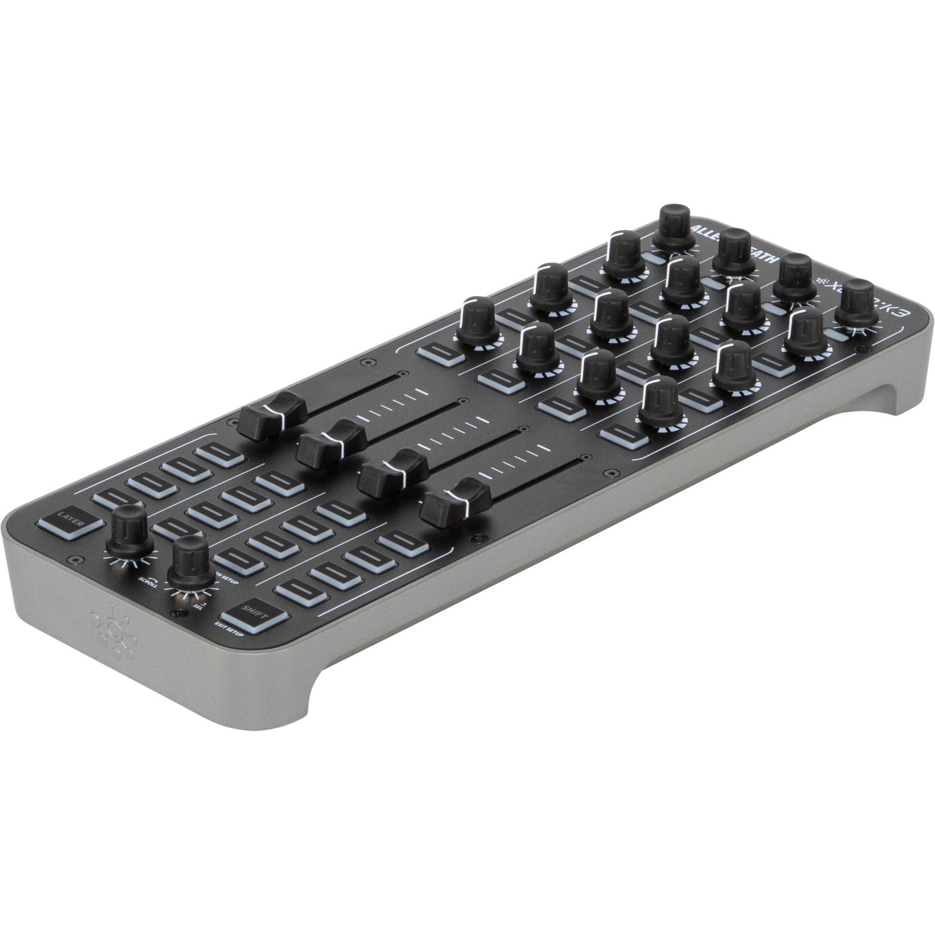 DJ-Controller, Mixer, Audio-Interface, Knopfregler, Fader