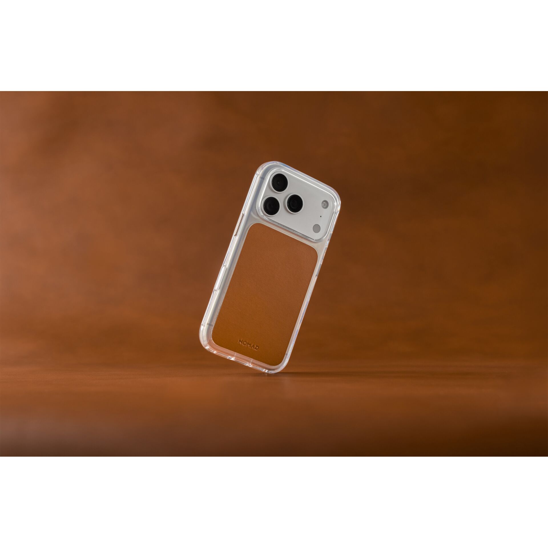 Smartphone-Hülle, Klare Hülle, Leder-Kartenhalter, Dreifachkamera, Transparenter bumper