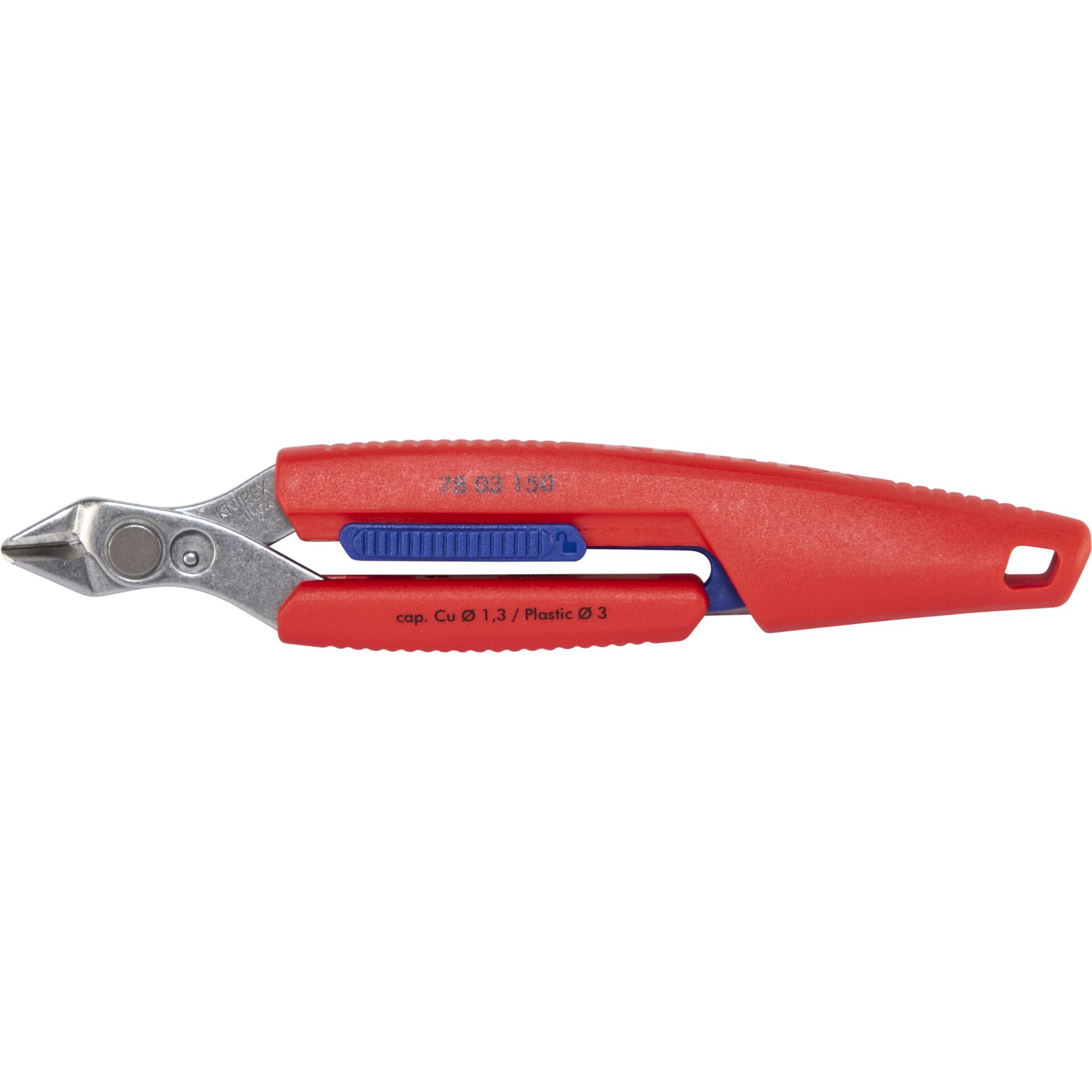 Cutting knife, Utility knife,  retractable blade, orange handle, blue slider