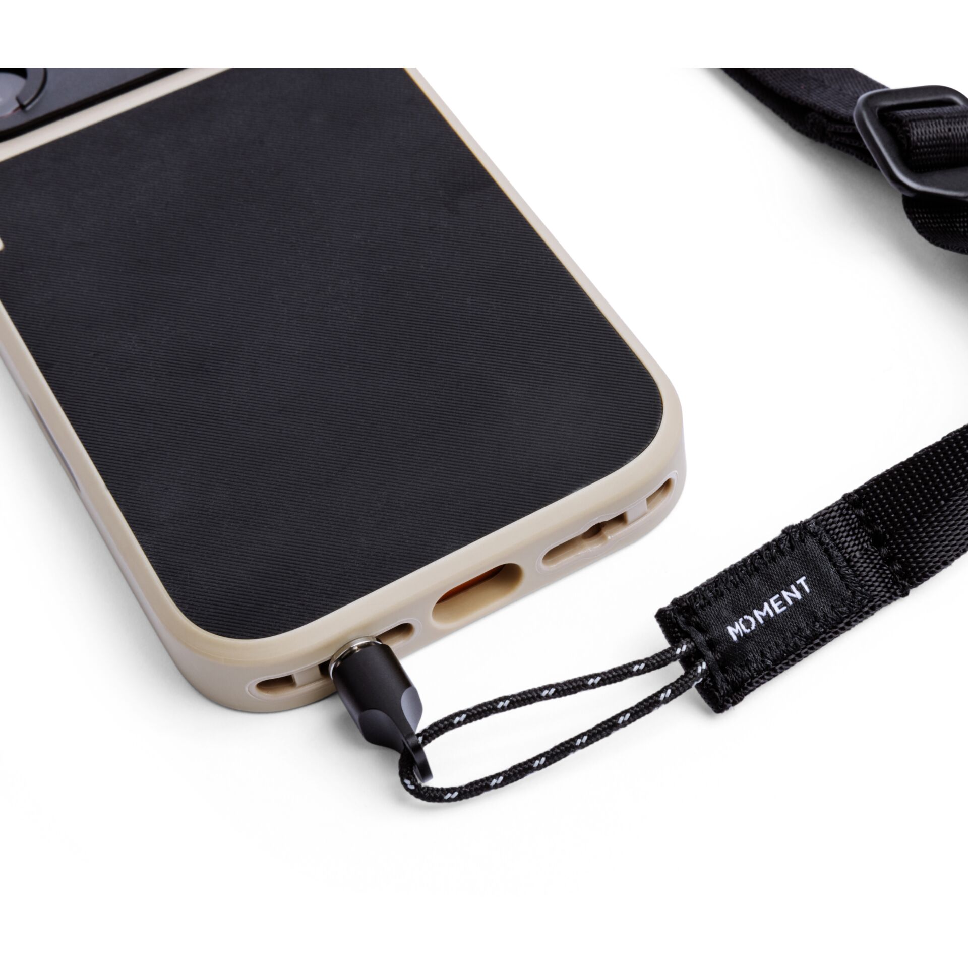 Hülle, Schwarz, Telefon, Ladekabel, Handykette