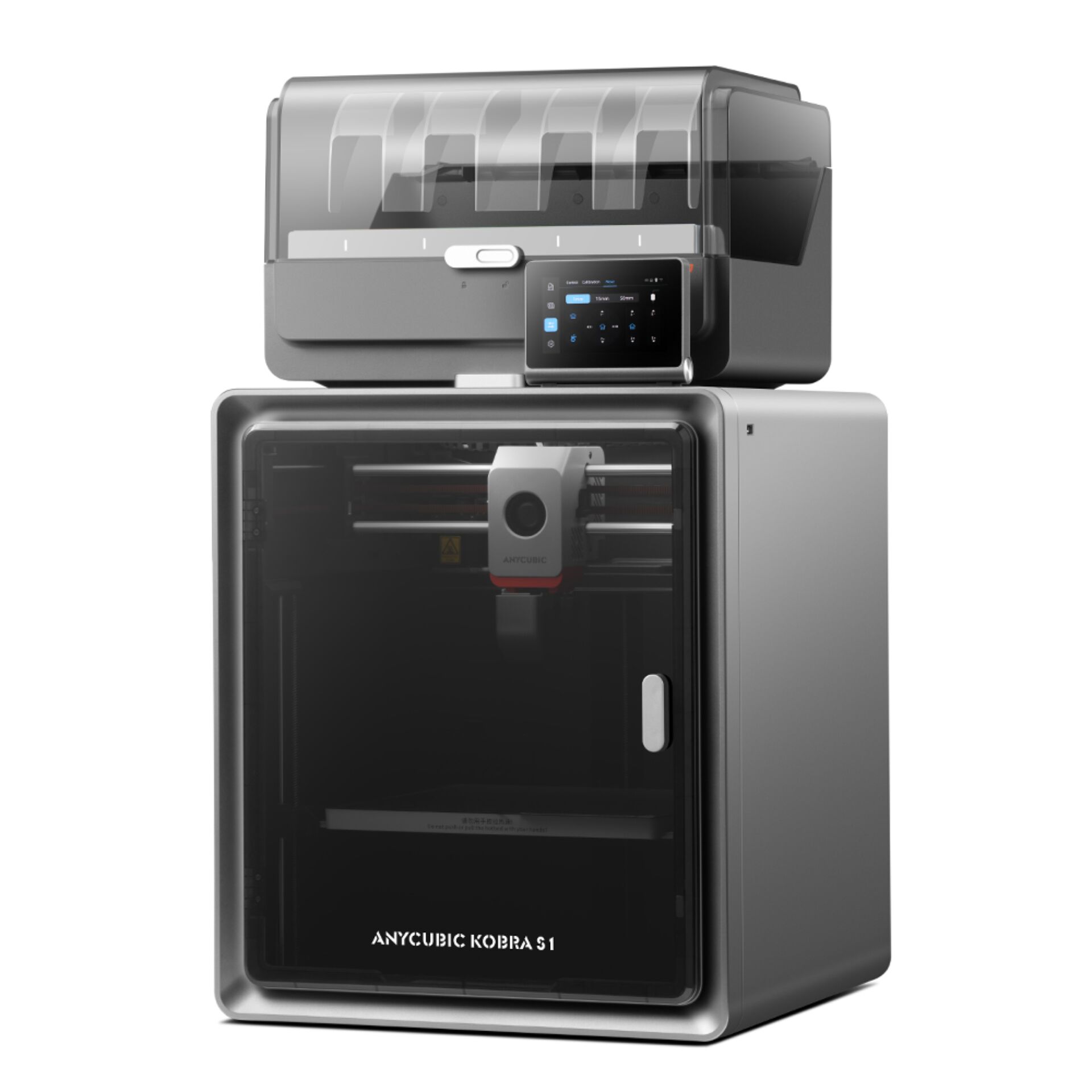 3D-Drucker, FDM-Drucker, Anycubic Kobra S1, Schwarz/Grau?, Bedienfeld Touchscreen