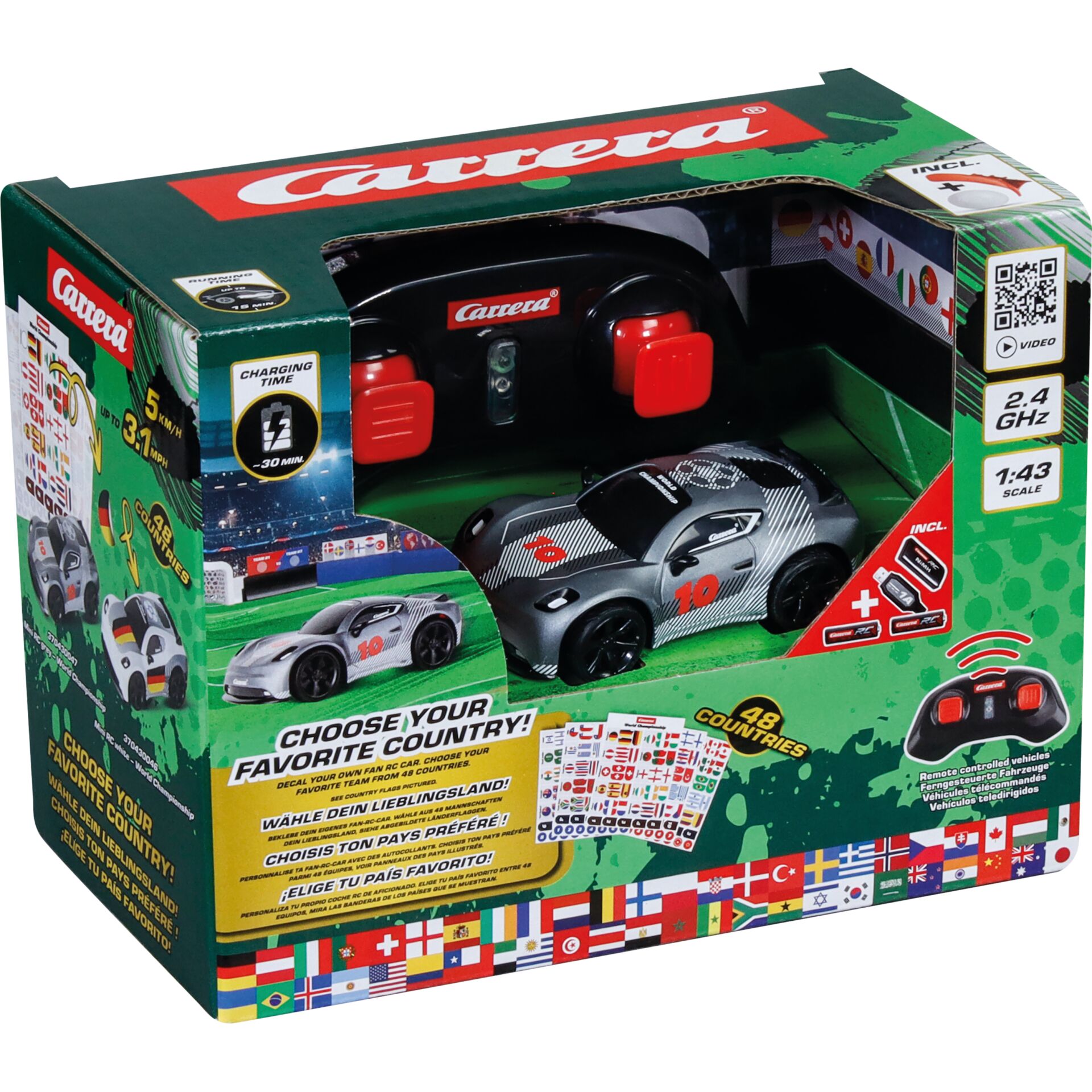 Rennset, RC-Auto, Kinderspielzeug, Fernsteuerung, 2.4 GHz