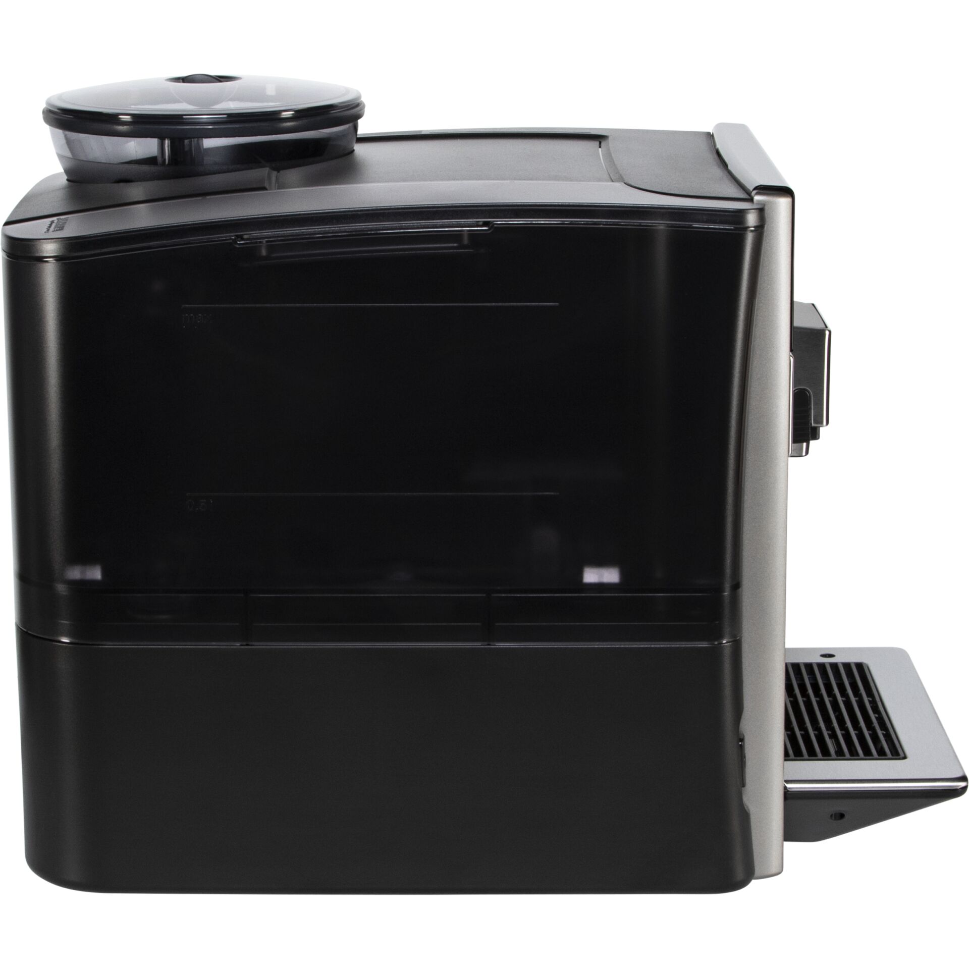 Kaffeemaschine, Kaffeeautomat, Schwarz, Kapselmaschine, Auslaufwand