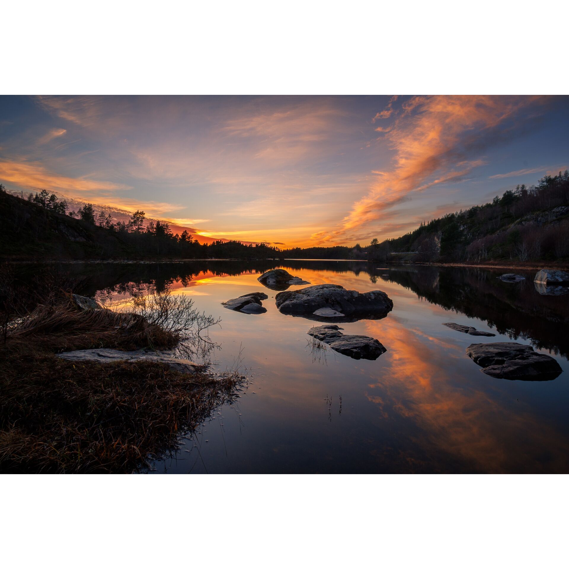 Natur, Draußen, Himmel, Sonnenuntergang, Szenerie