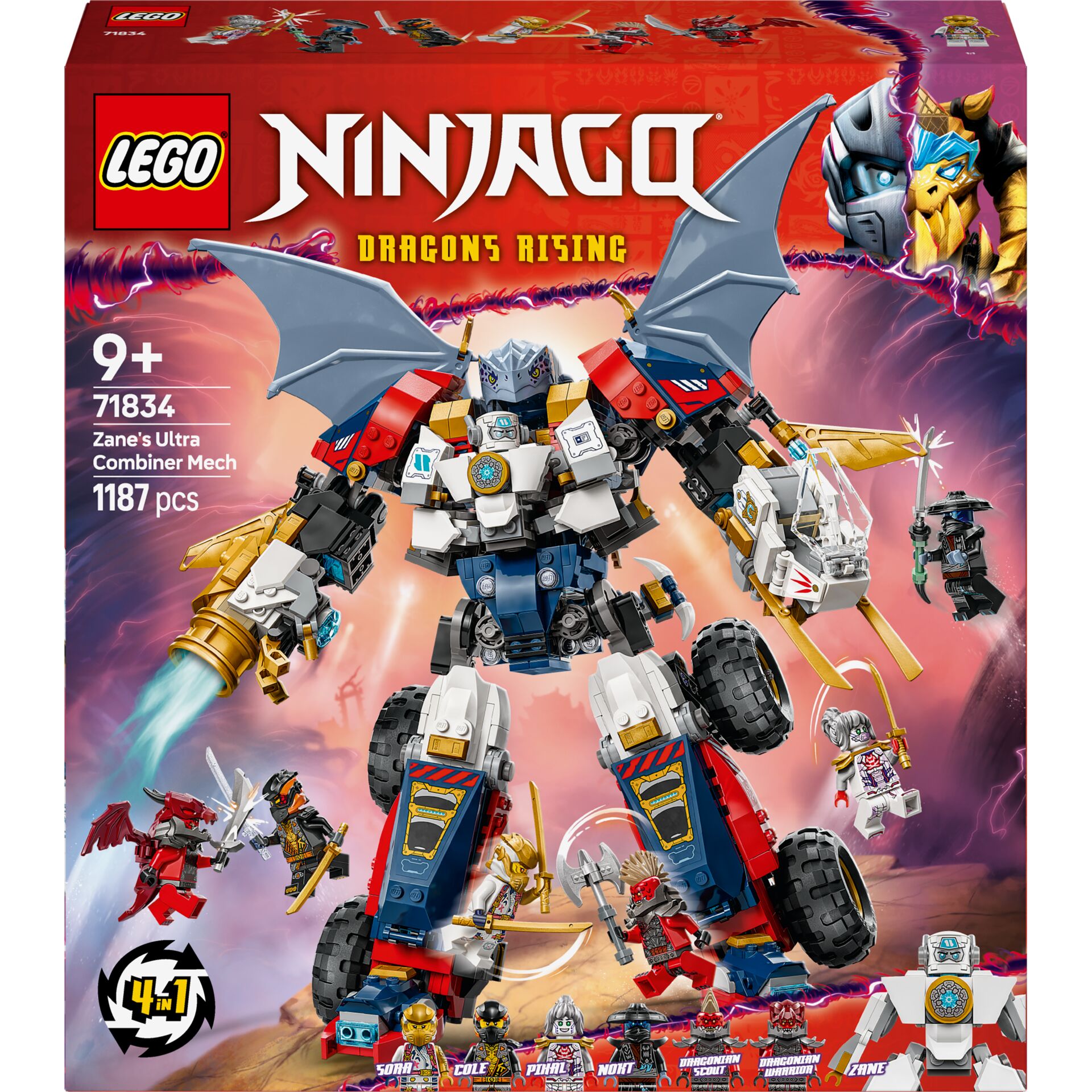 LEGO NINJAGO 71834  Zanes Ultra-Kombi-Mech