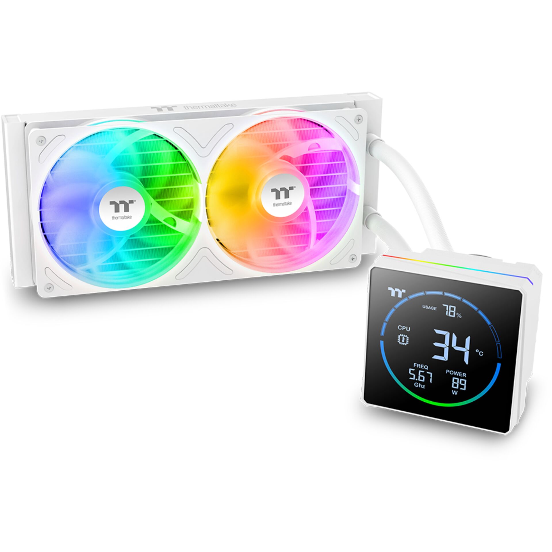 Thermaltake TH240-S V3 ARGB Sync  AIO Snow Edition