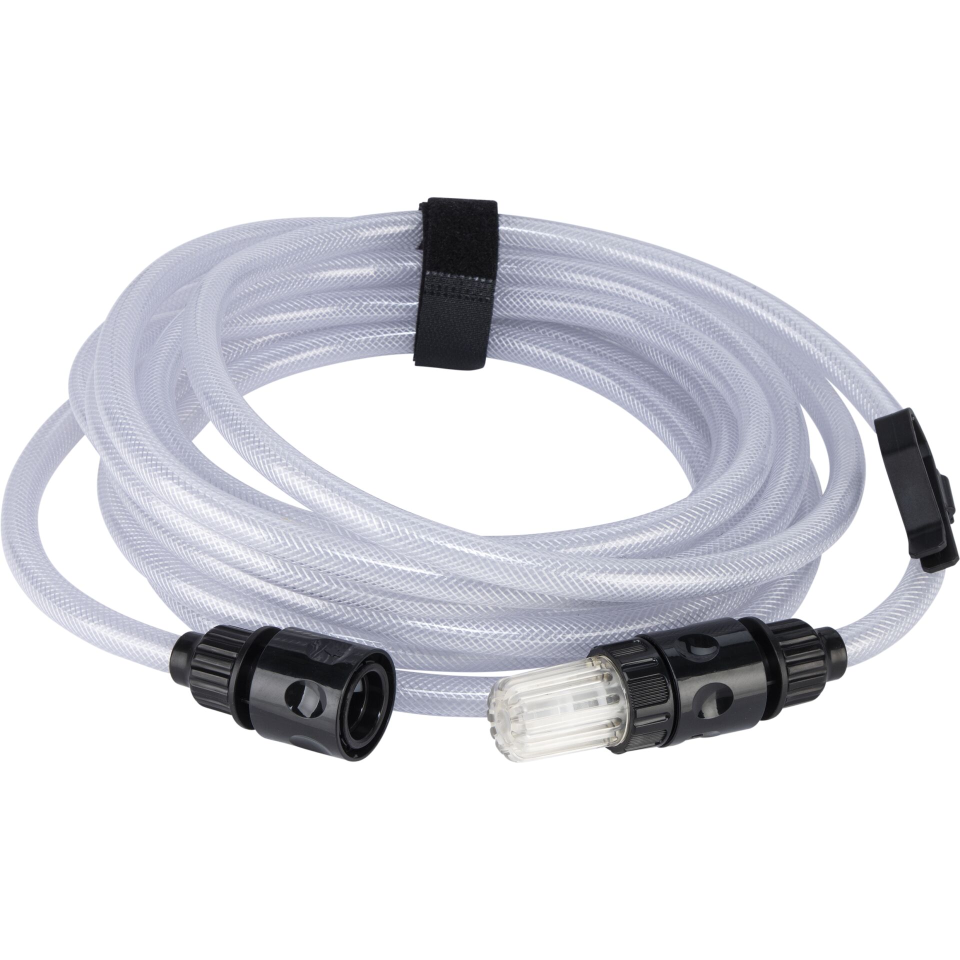 Sprosskabel, LED-Lampe, Rundkabel, Kabel mit Stecker, Transparent/weißer Mantel