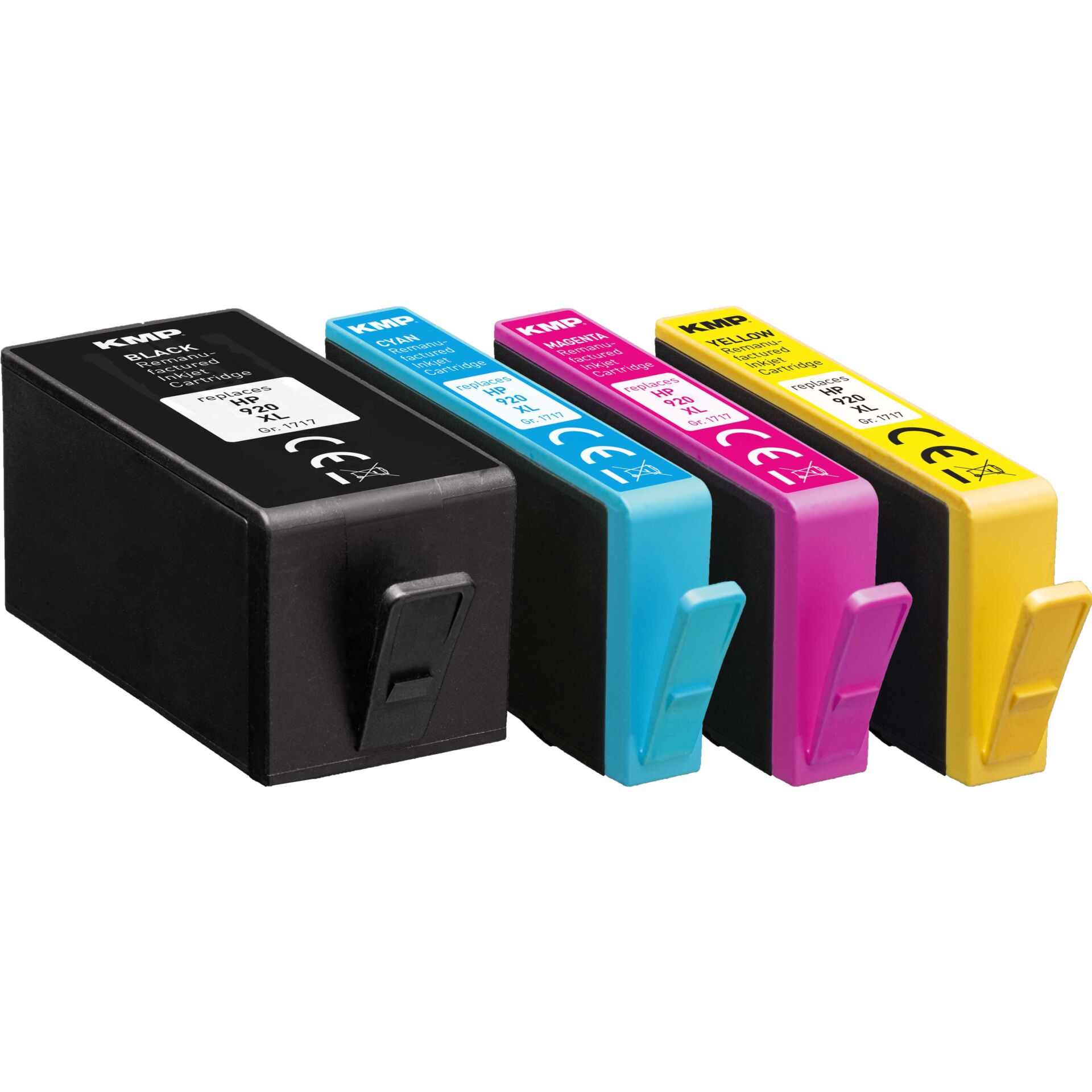 Tintenpatrone, Druckertinte, Kassette, 4-farbig, Patronen-Set