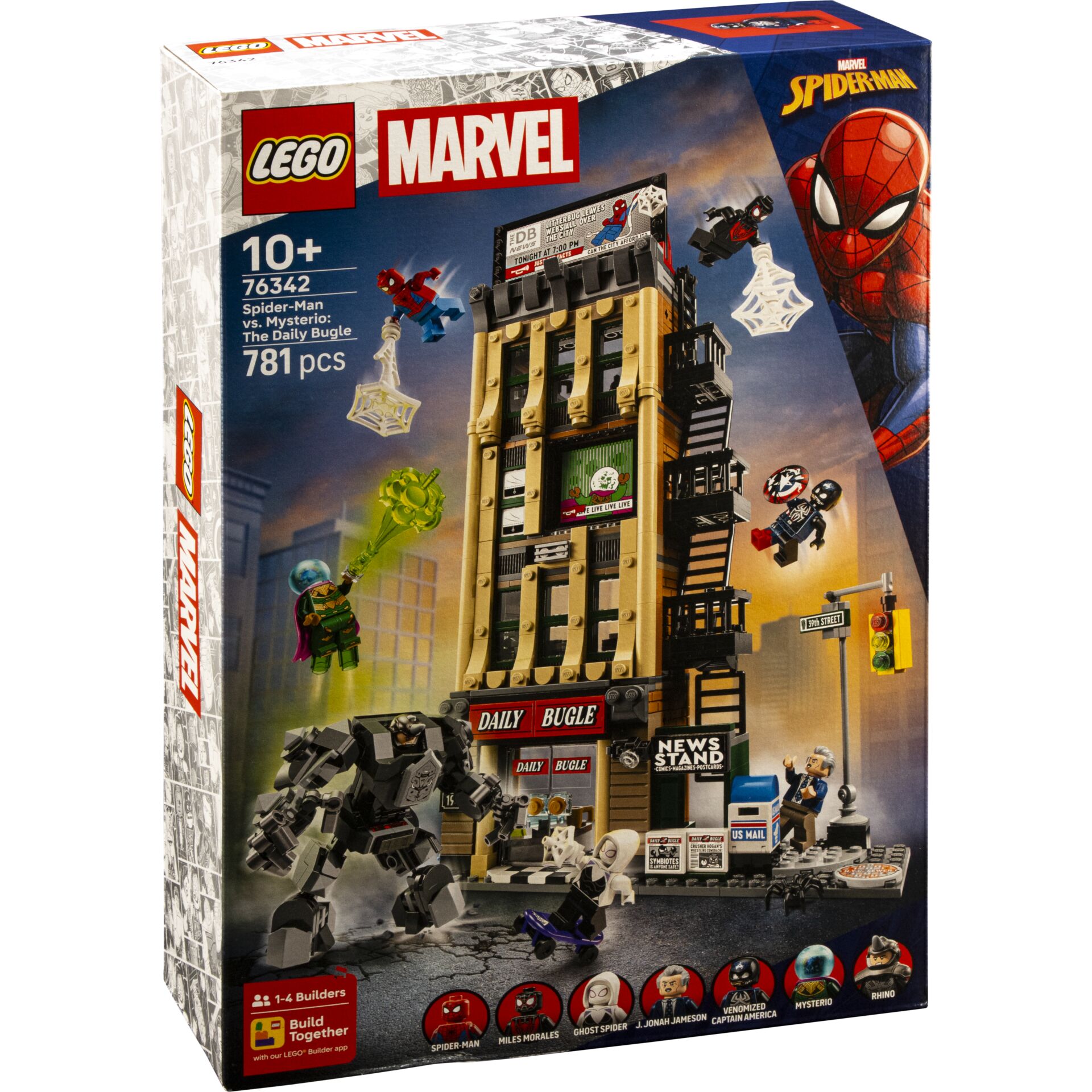 LEG0, MARVEL, SPIDER-MAN, 781 STÜCK, MINIFIGURE