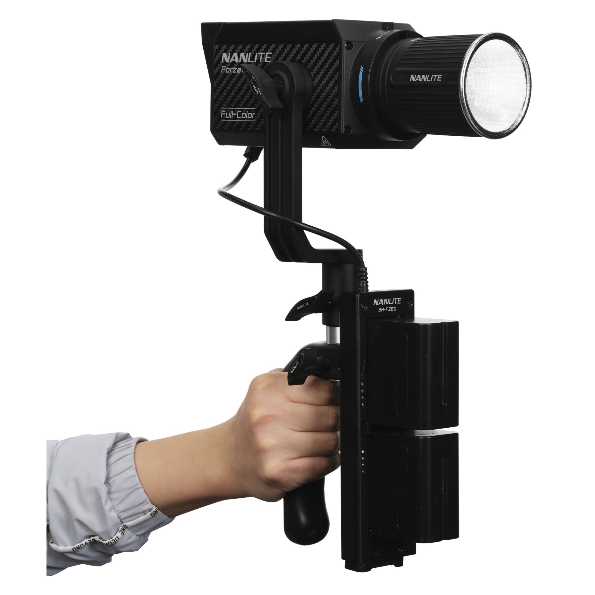 LED-Licht, Montage, Handgriff, NANLITE, Rig