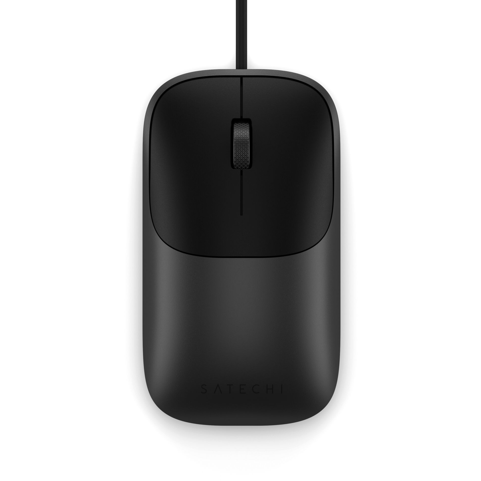 Computer mouse, Wired mouse, USB mouse, Schwarz, Kompakte Form