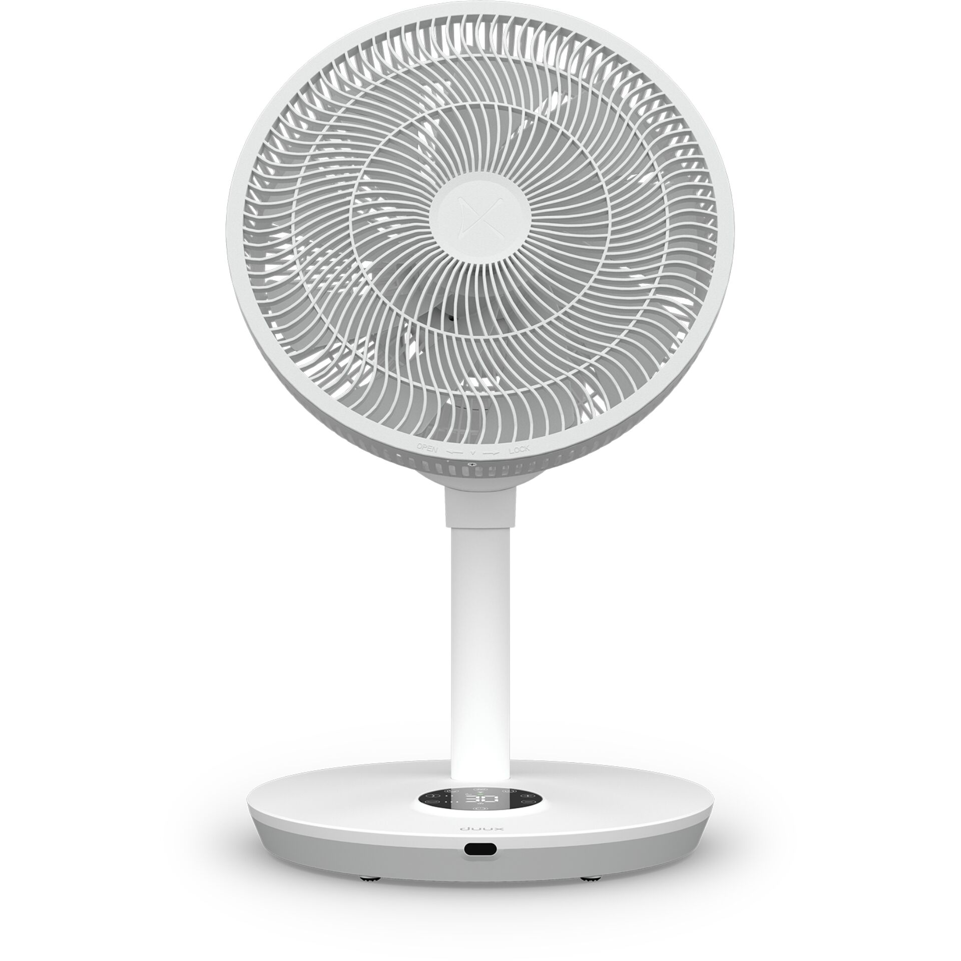 ventilator, Standventilator, verstellbar, weiß, Standventilator