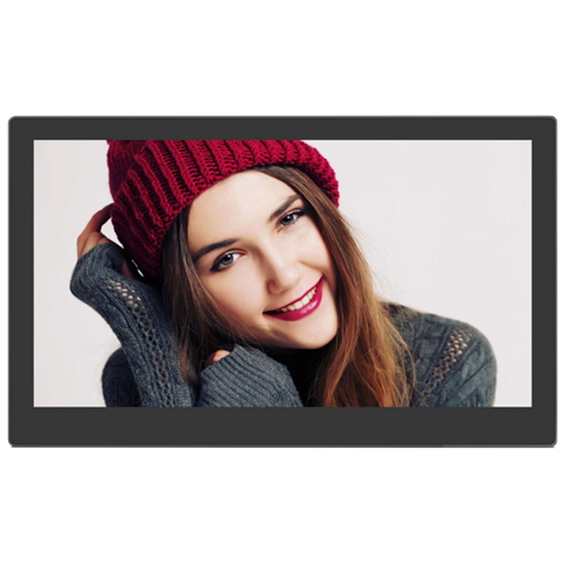 Braun DigiFrame 1361 8GB 33,78cm (13,3") Hut, Mütze, Person, Gesicht