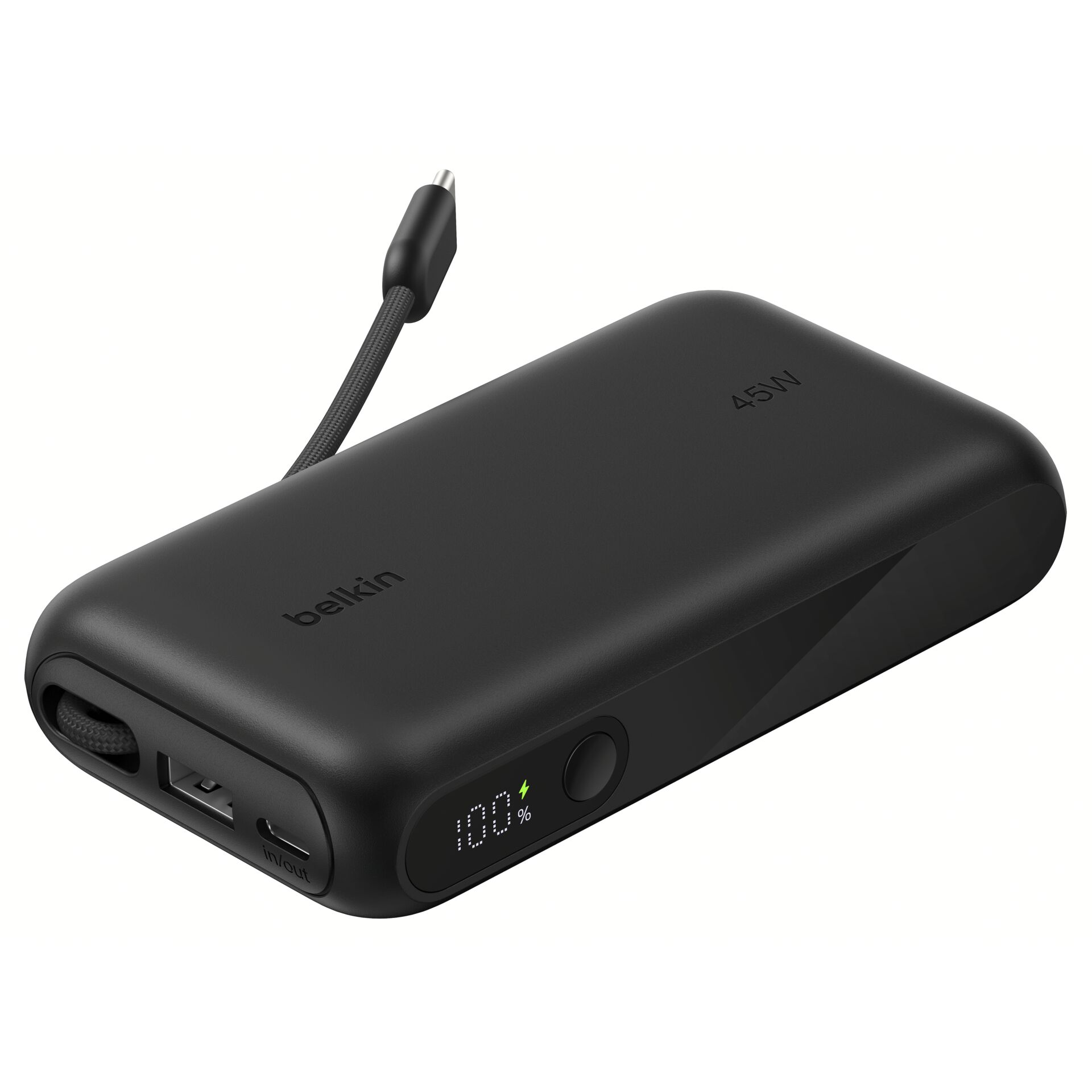 Power Bank, 20000mAh, USB-C, USB-A, Display