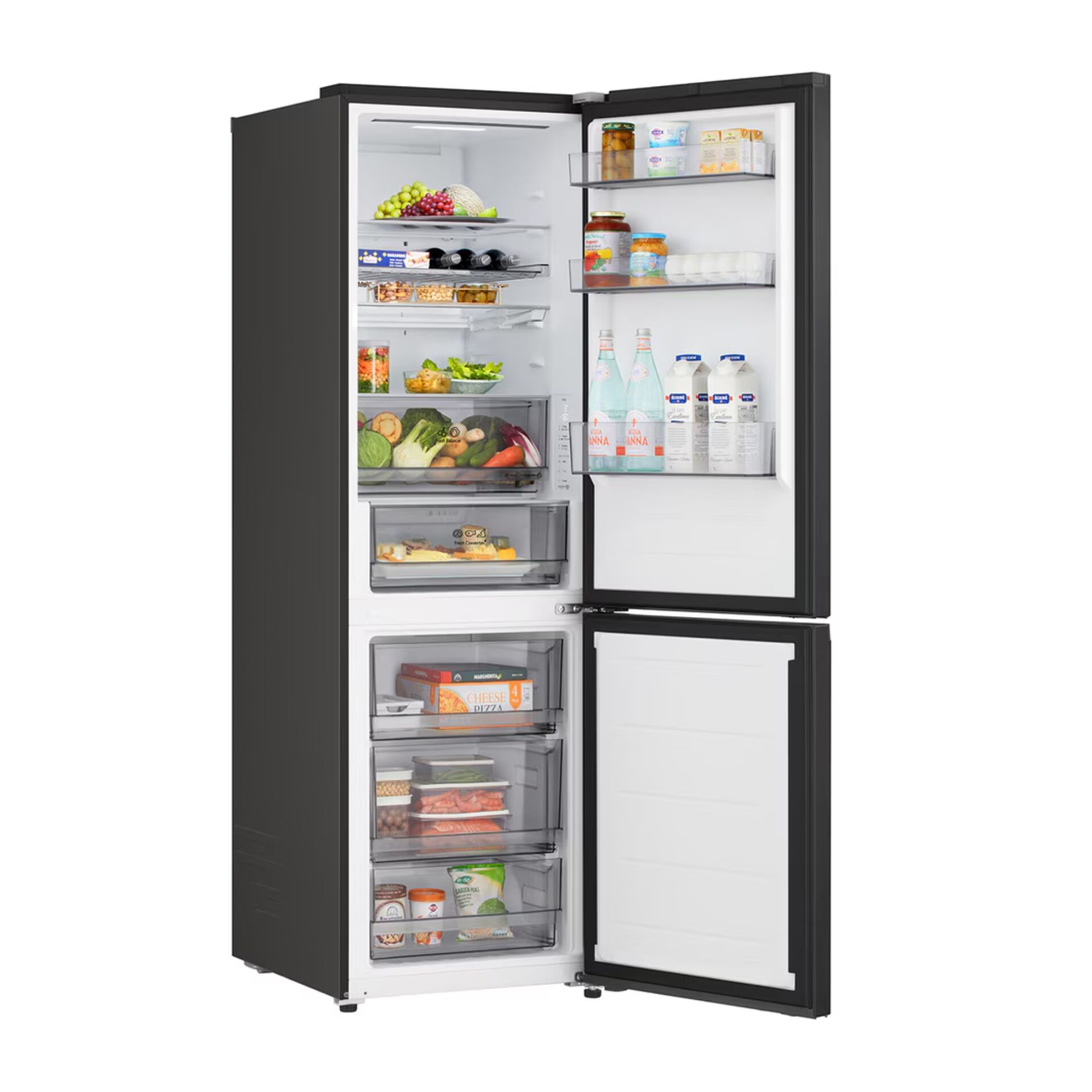 Kühlschrank, Side-by-Side, Ausstattung, Lebensmittel, Gefrierschrank