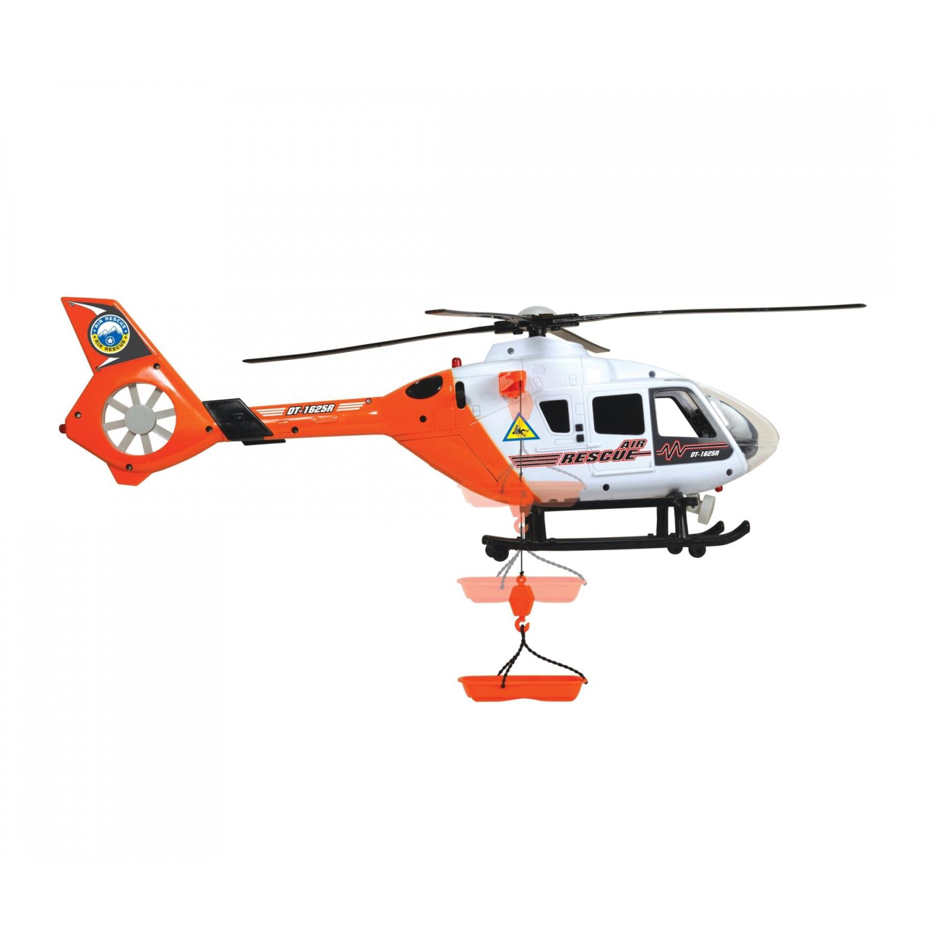 Hubschrauber, Rettungshubschrauber, Orangen/weiß, Helikopter Spielzeug, Rettungsausrüstung