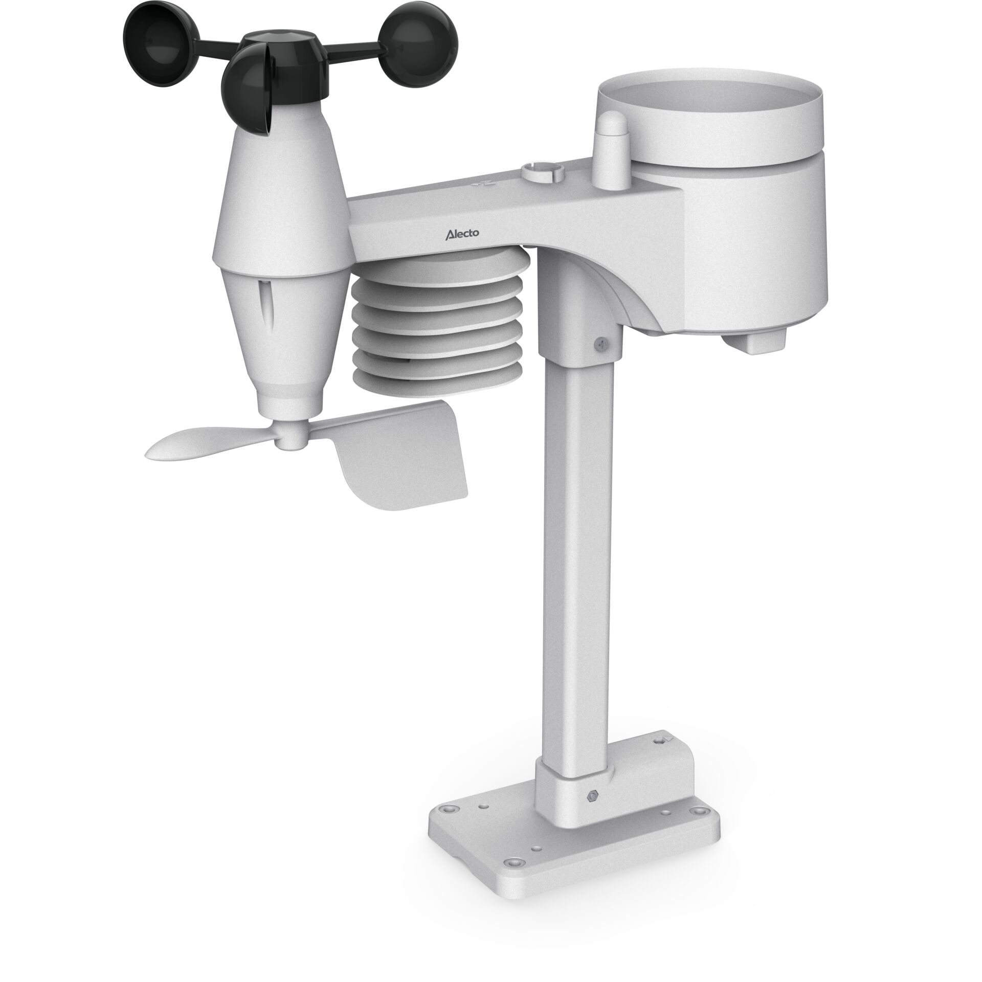 Windfahne, Anemometer, Wetterinstrument, Meeressensor, Stativmontage