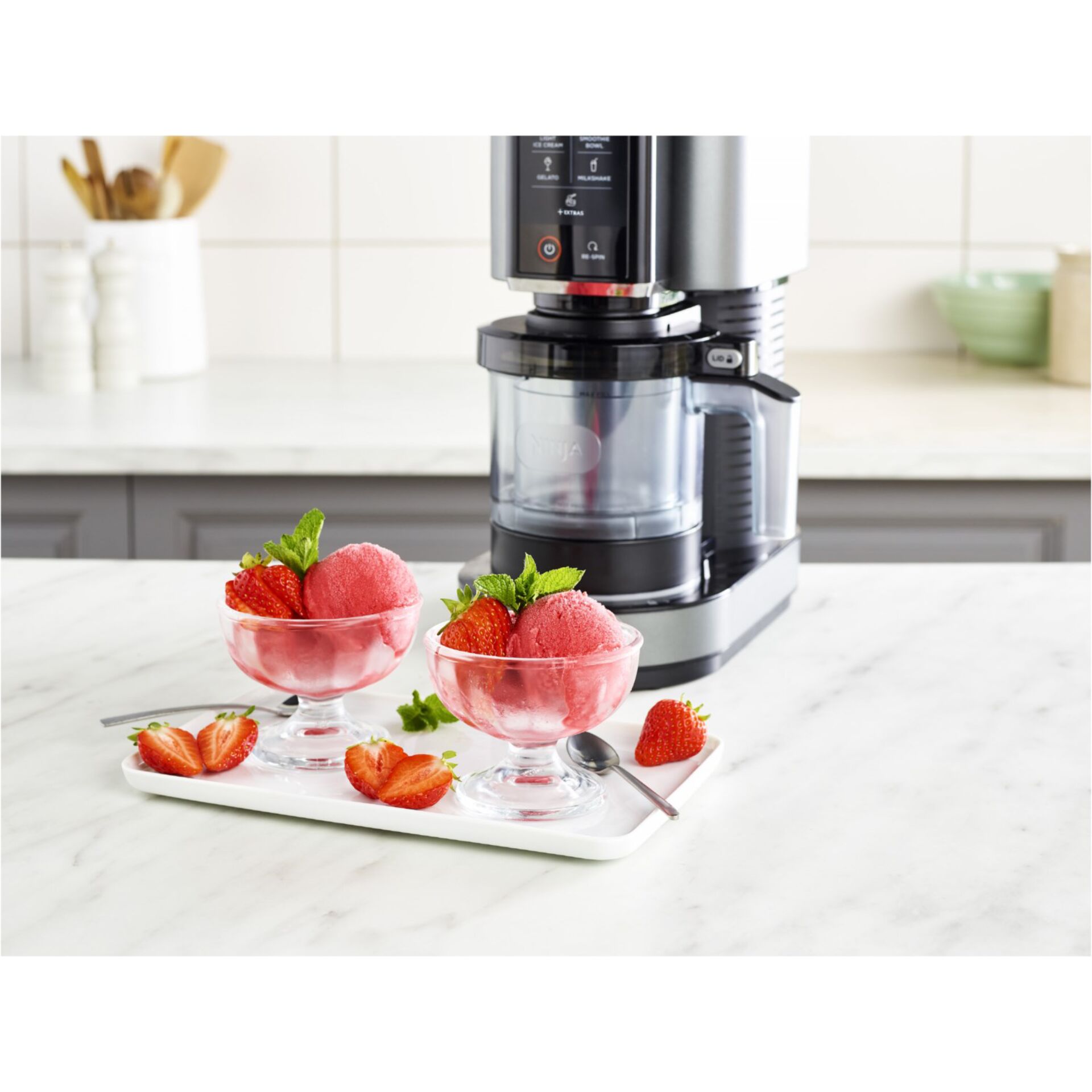Kaffeemaschine, Entsafter, Frucht, Eiscreme, Schalen