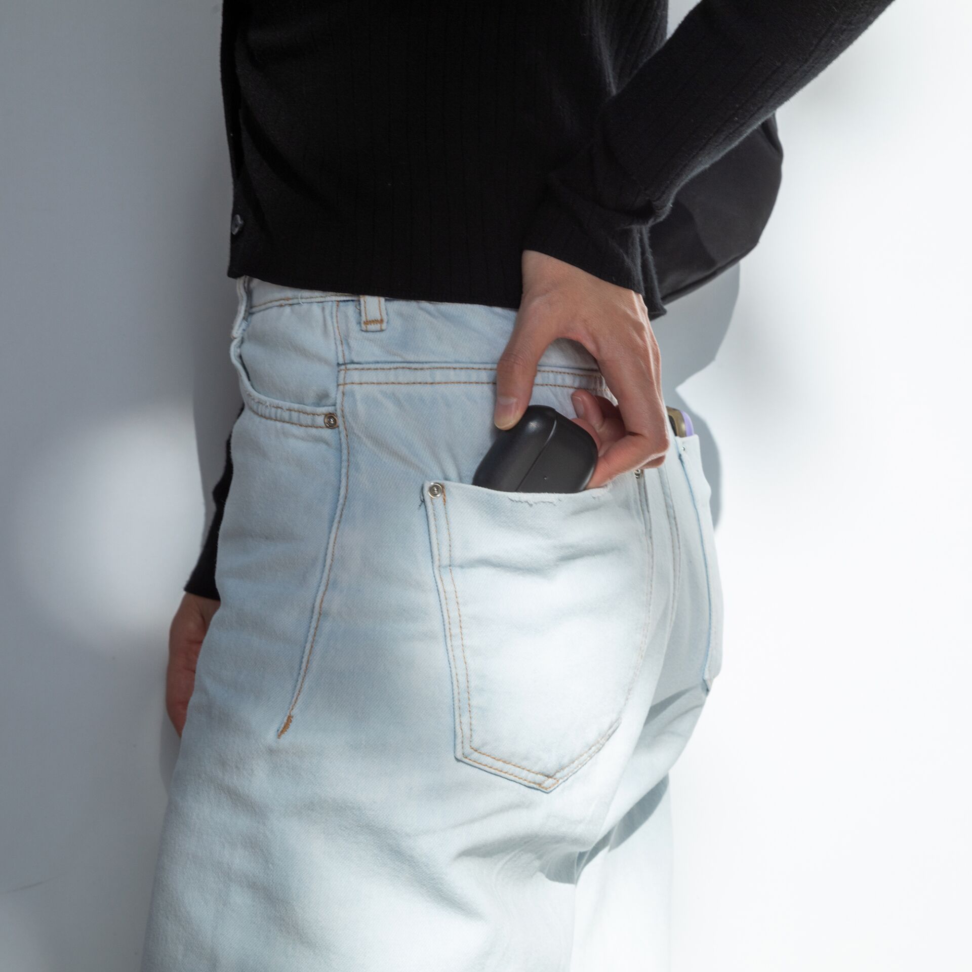 Hosen, Zubehör, Gürtel, Jeans, Person