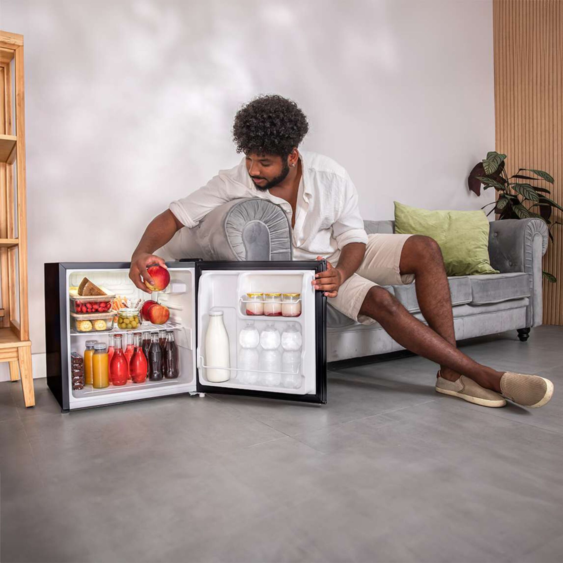 Kühlschrank, Mini-Kühlschrank, Küchengerät, Frischhaltedose, Glasflasche