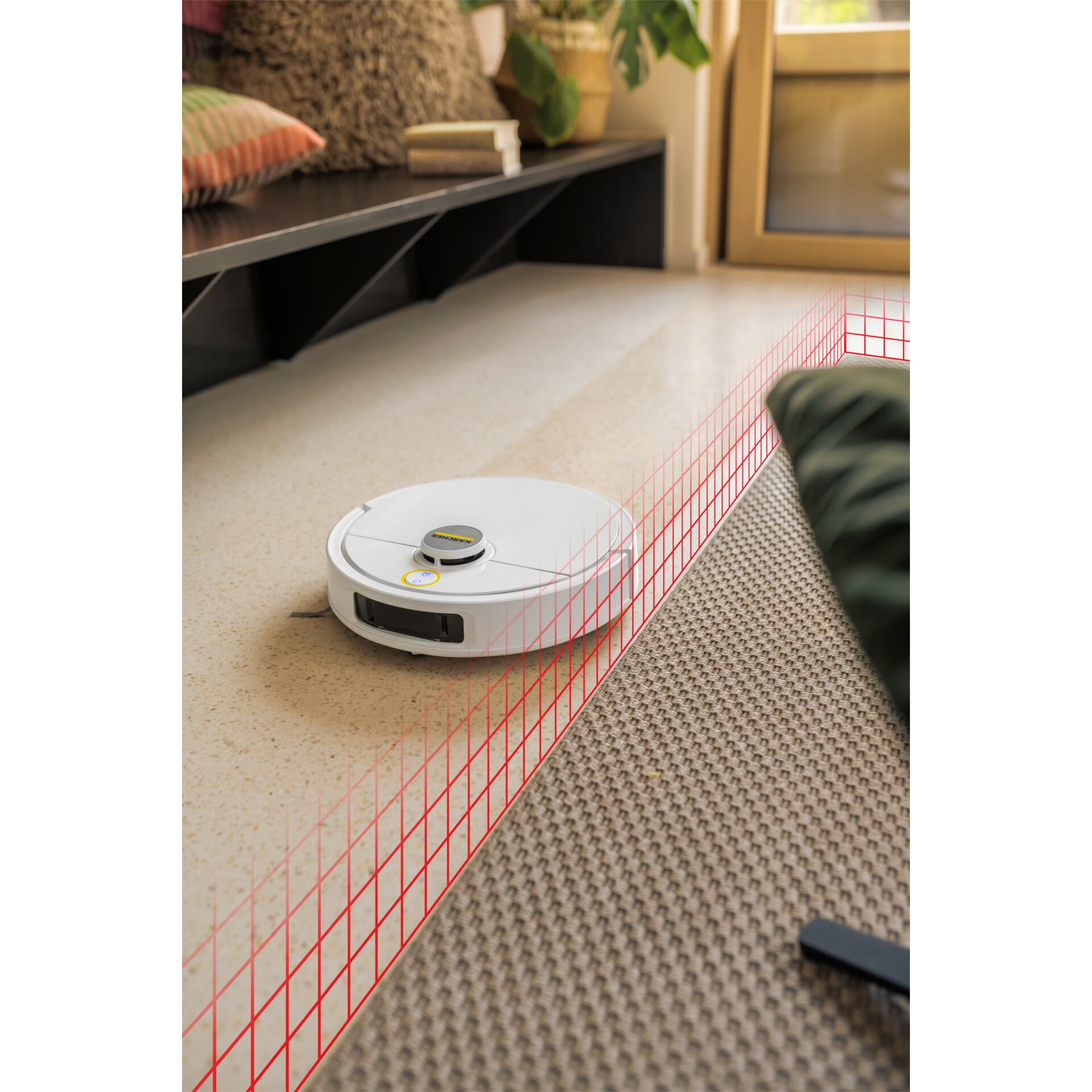 Roboterstaubsauger, Saugroboter, Haushaltsroboter, Weiße Roboterstaubsauger, Flächenreiniger