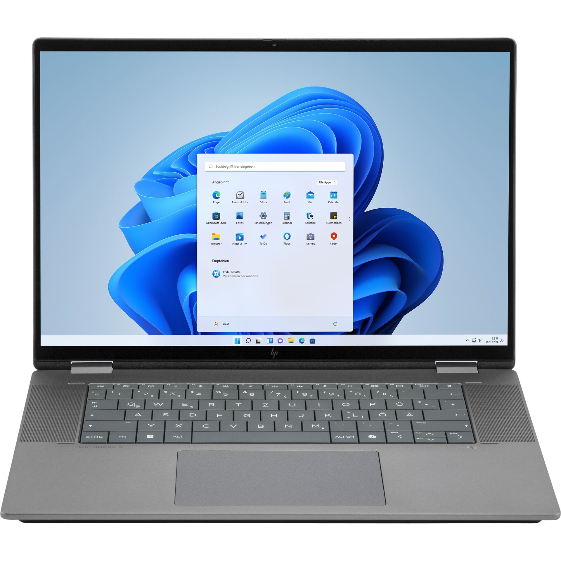HP OmniBook X Flip 16-ar0655ng 40,6cm (16") AI5 16GB 512GB SSD Computer, Elektronik, Laptop, PC, Computer-Tastatur, Computer, Elektronik, Laptop, PC, Computer-Tastatur