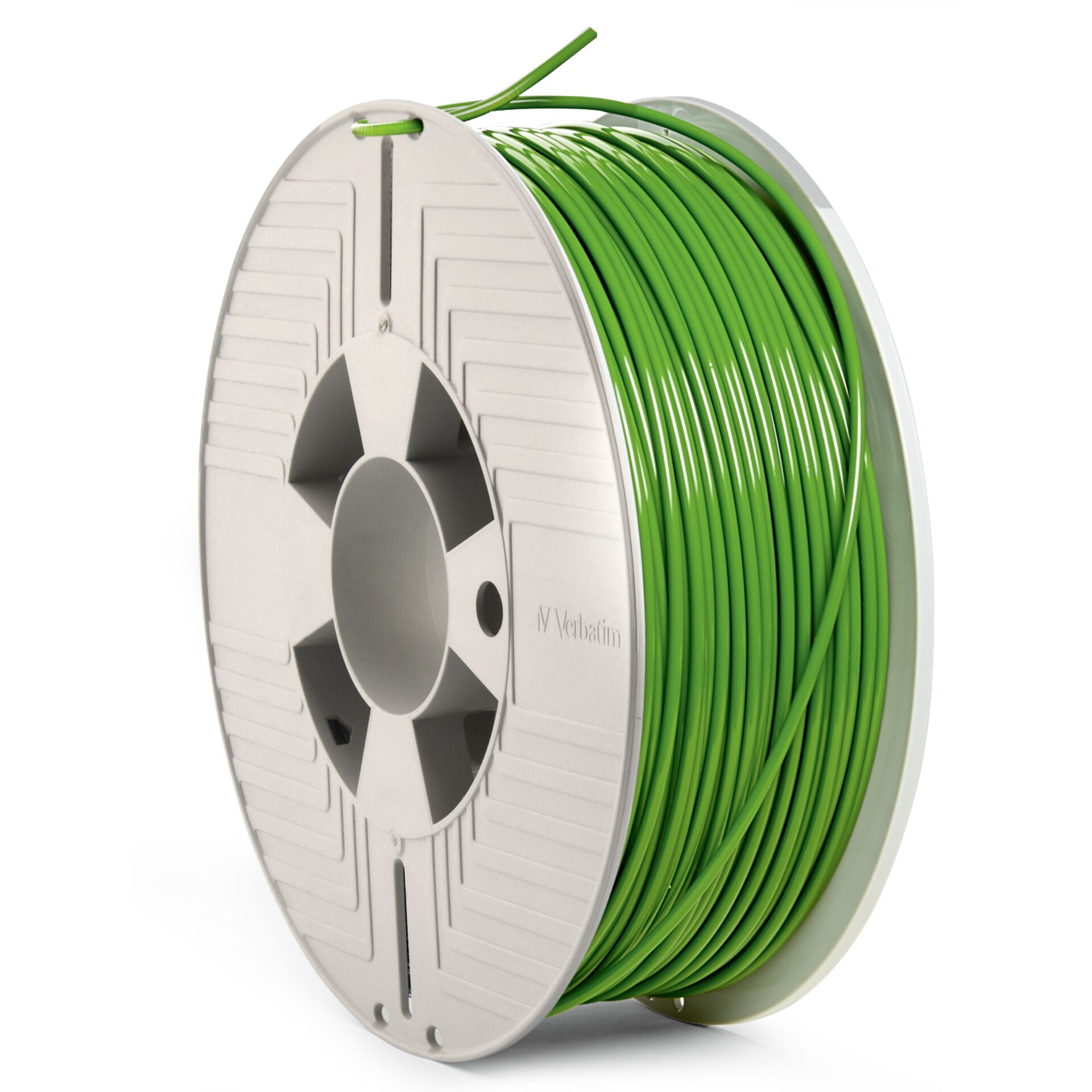 3D-Druck Filament, PLA Filament, grünes Filament, Spule, Coil