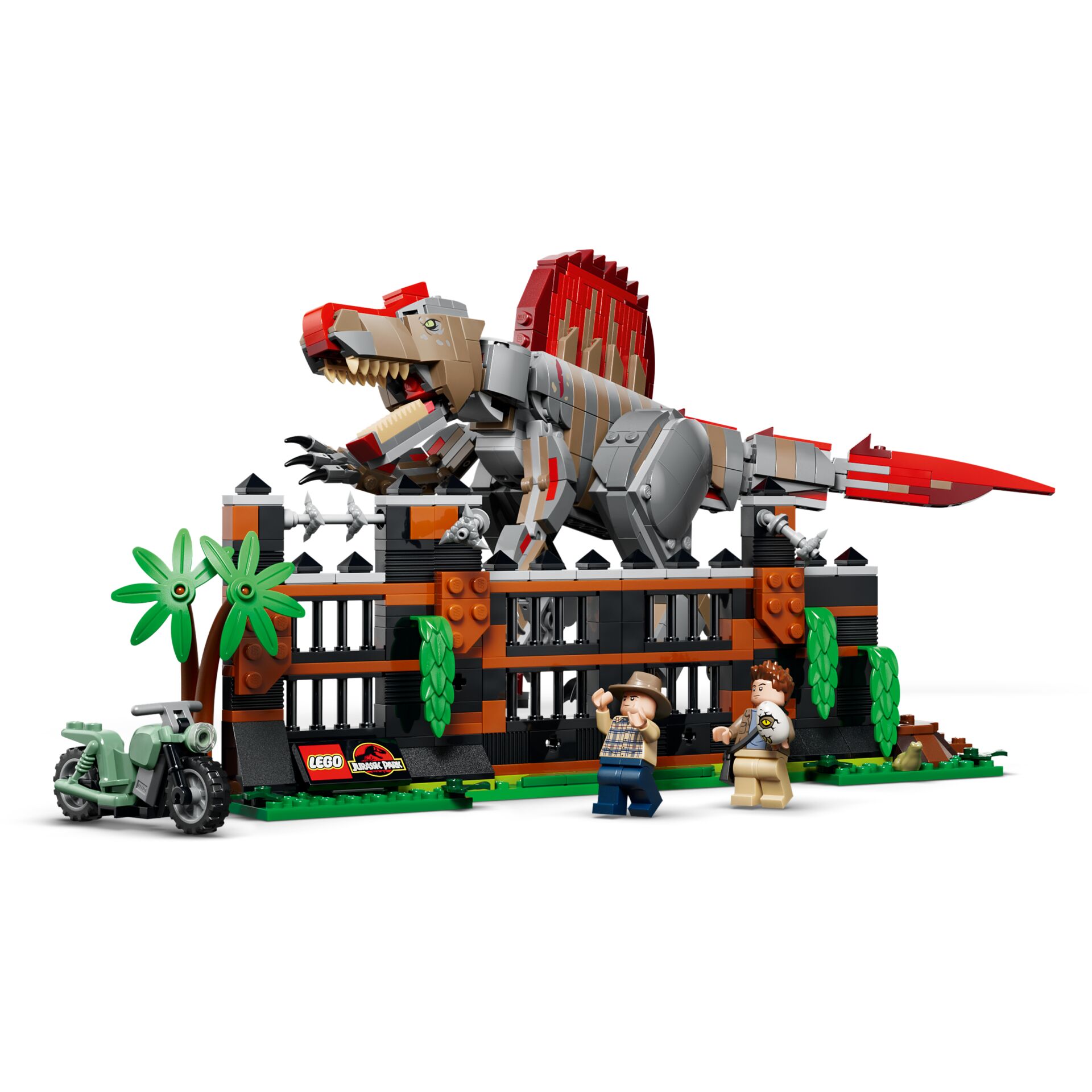 Dinosaurier, LEGO, Jurassic World, Bausatz, Motorbike