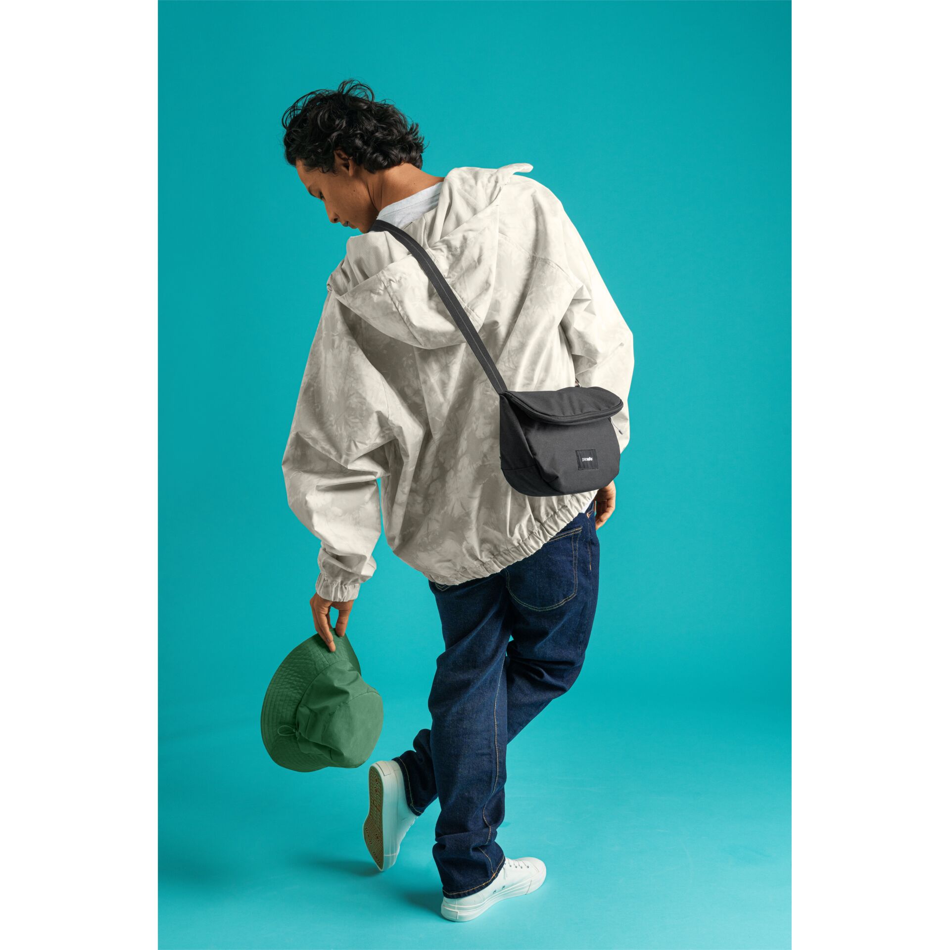 Mantel, Tasche, Laborkittel, Langarm, Person